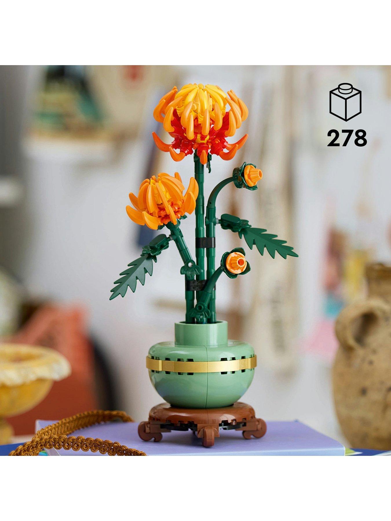 Image 2 of 8 of LEGO Botanical Chrysanthemum Set for Adults 10368