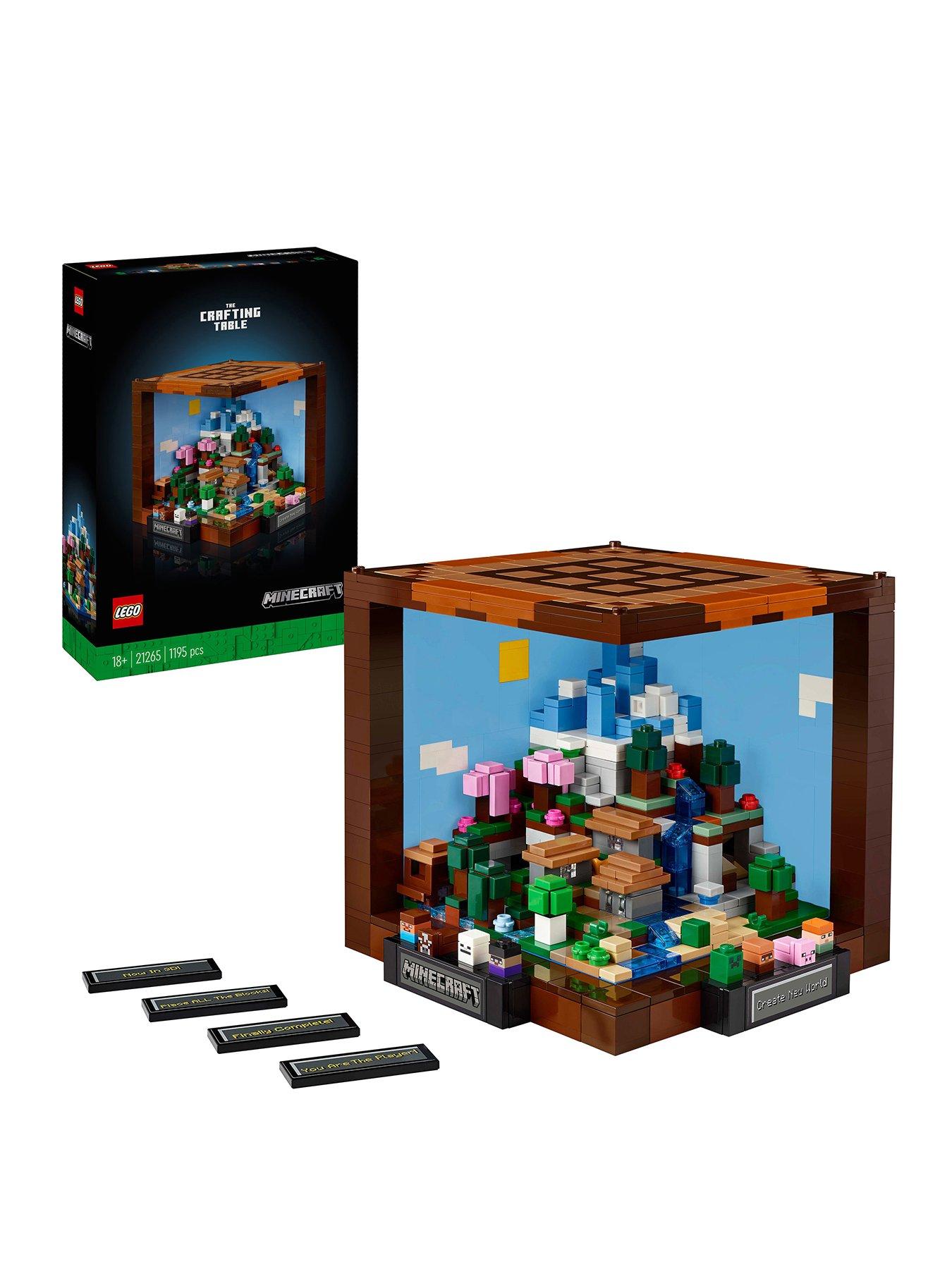 LEGO Minecraft The Crafting Table for Adults 21265