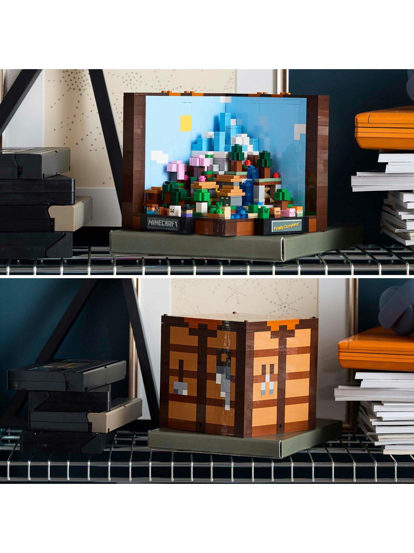  image of lego-minecraft-the-crafting-table-for-adults-21265