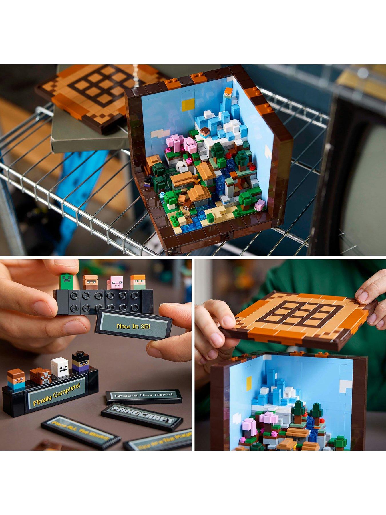  image of lego-minecraft-the-crafting-table-for-adults-21265