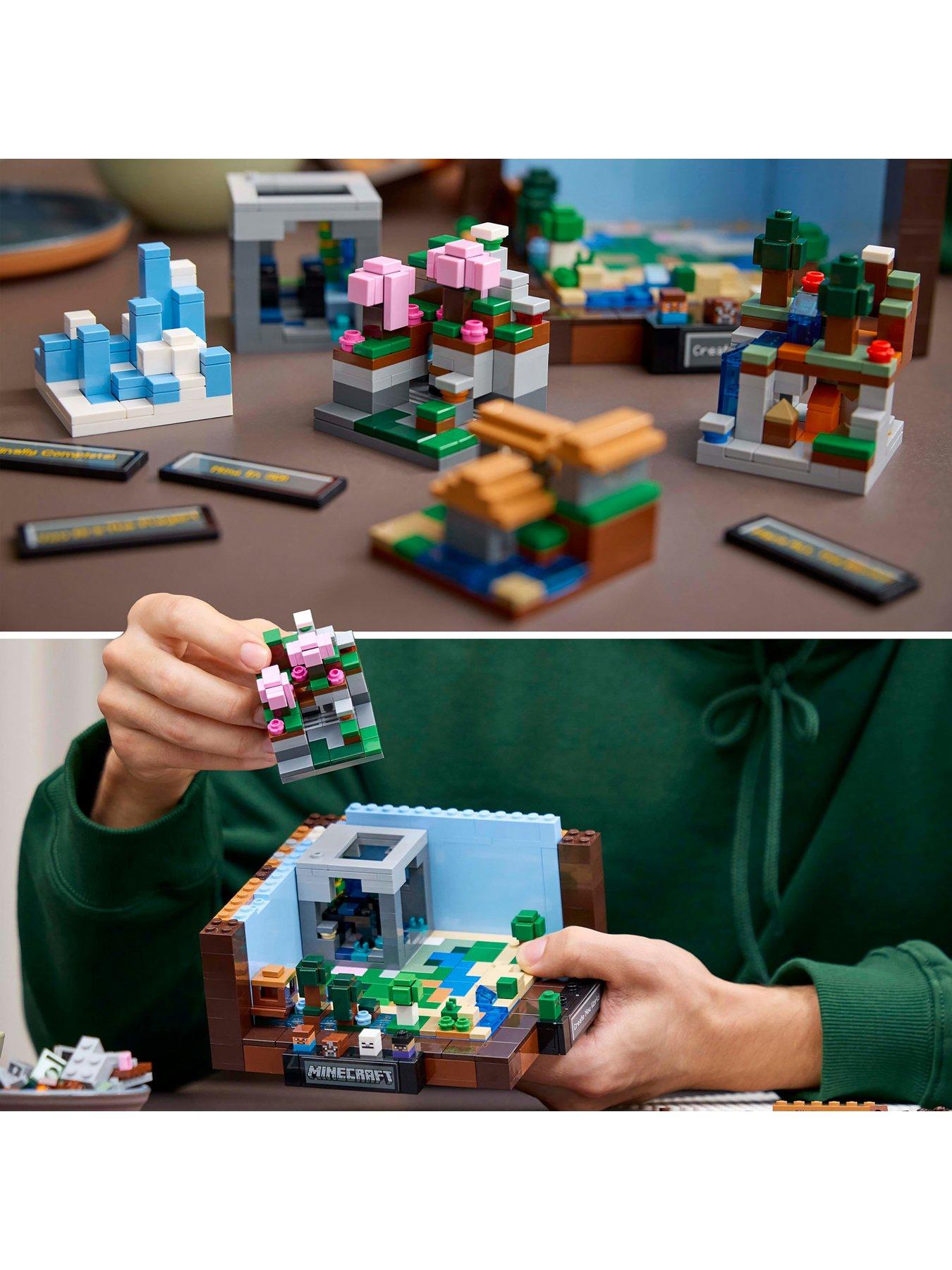 image of lego-minecraft-the-crafting-table-for-adults-21265