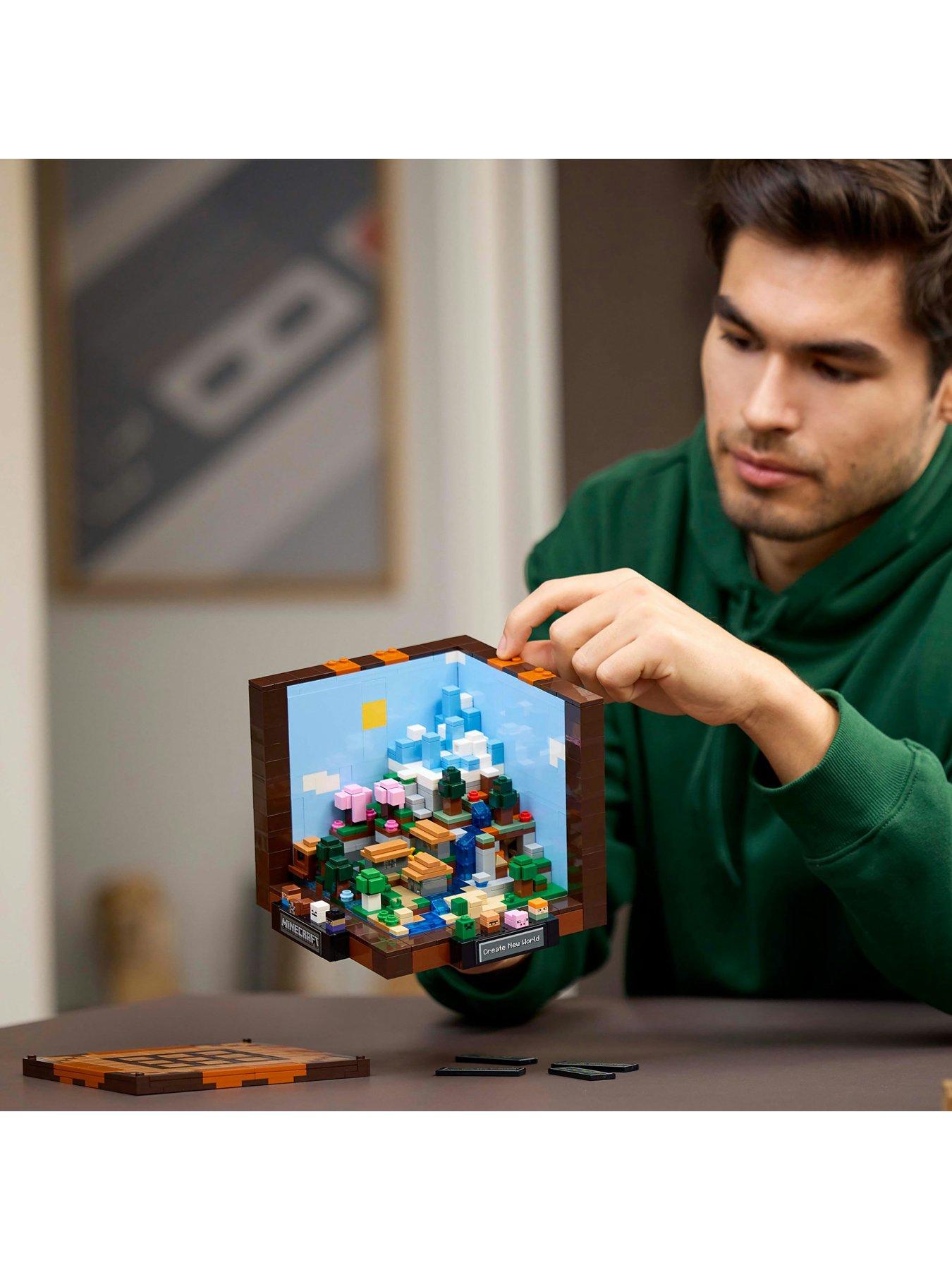  image of lego-minecraft-the-crafting-table-for-adults-21265