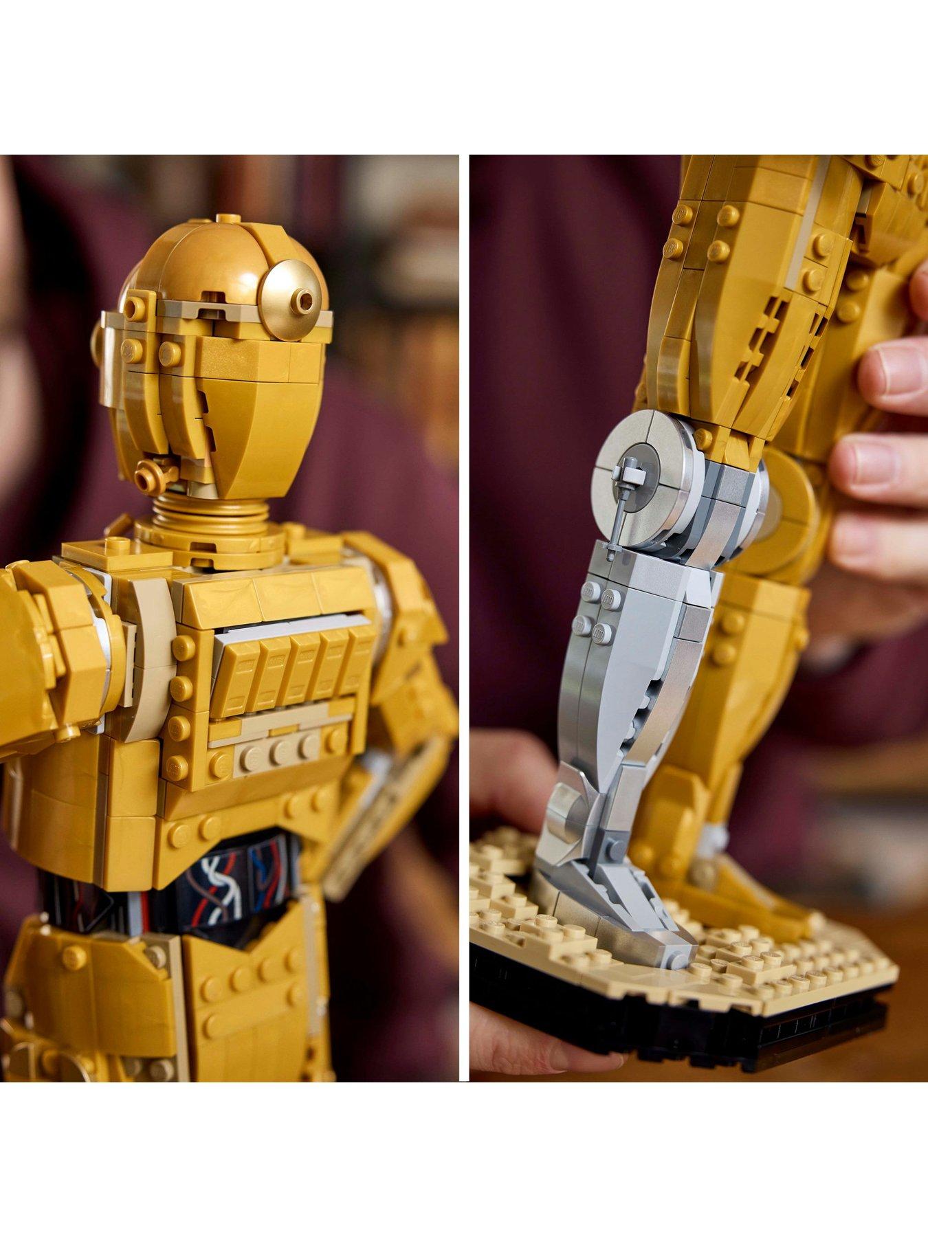 Lego Buildable C3p0 LEGO Star Wars Minifigure C-3PO With Printed Legs