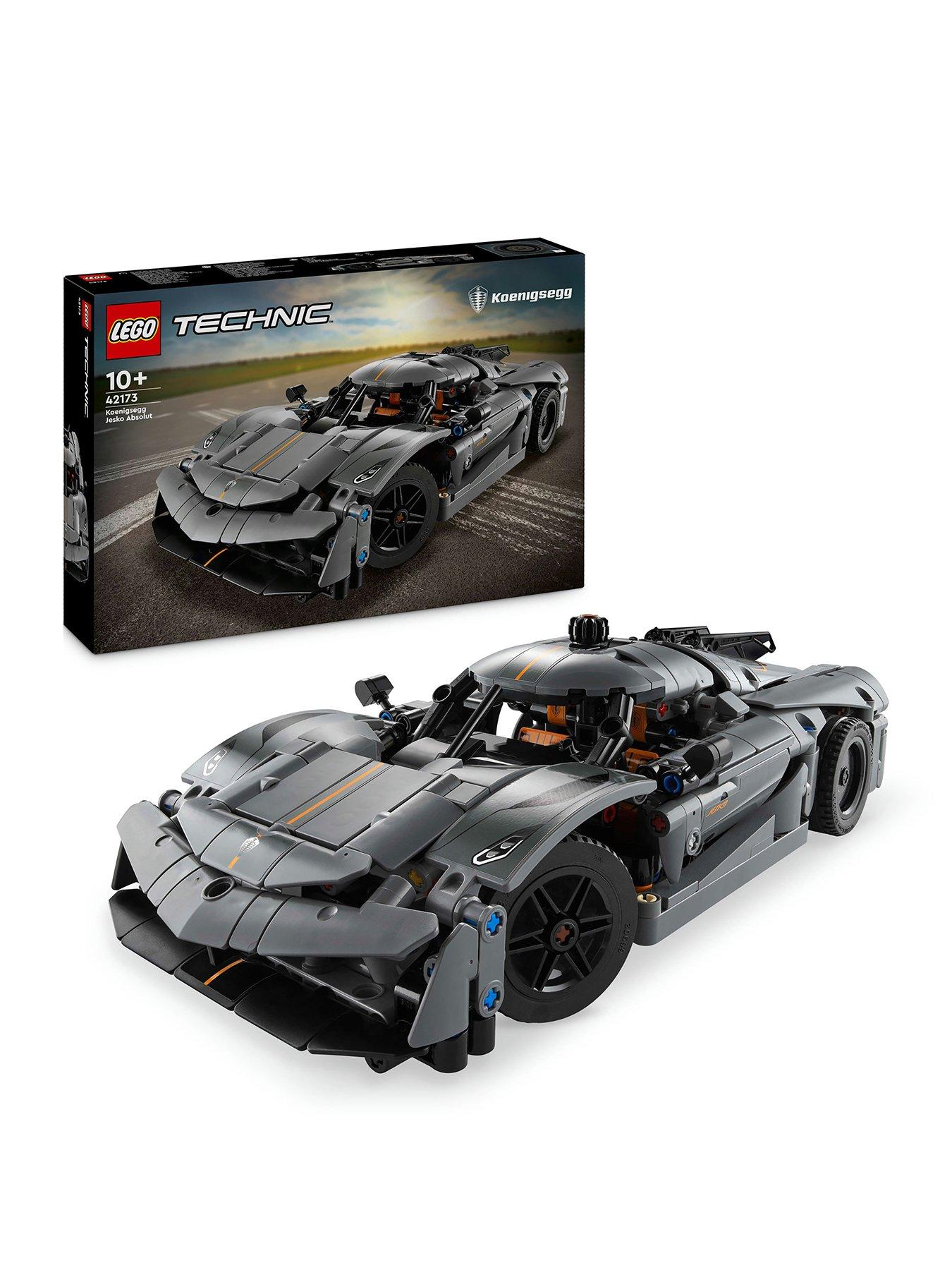 LEGO Technic Koenigsegg Jesko Absolut Grey Hypercar 42173