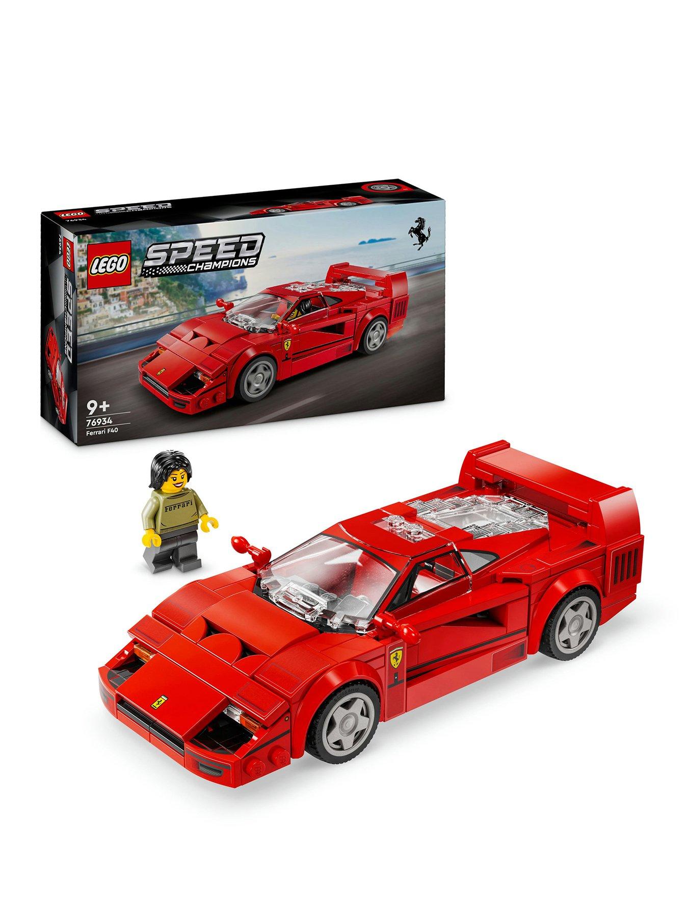 LEGO Speed Champions Ferrari F40 Supercar Toy 76934