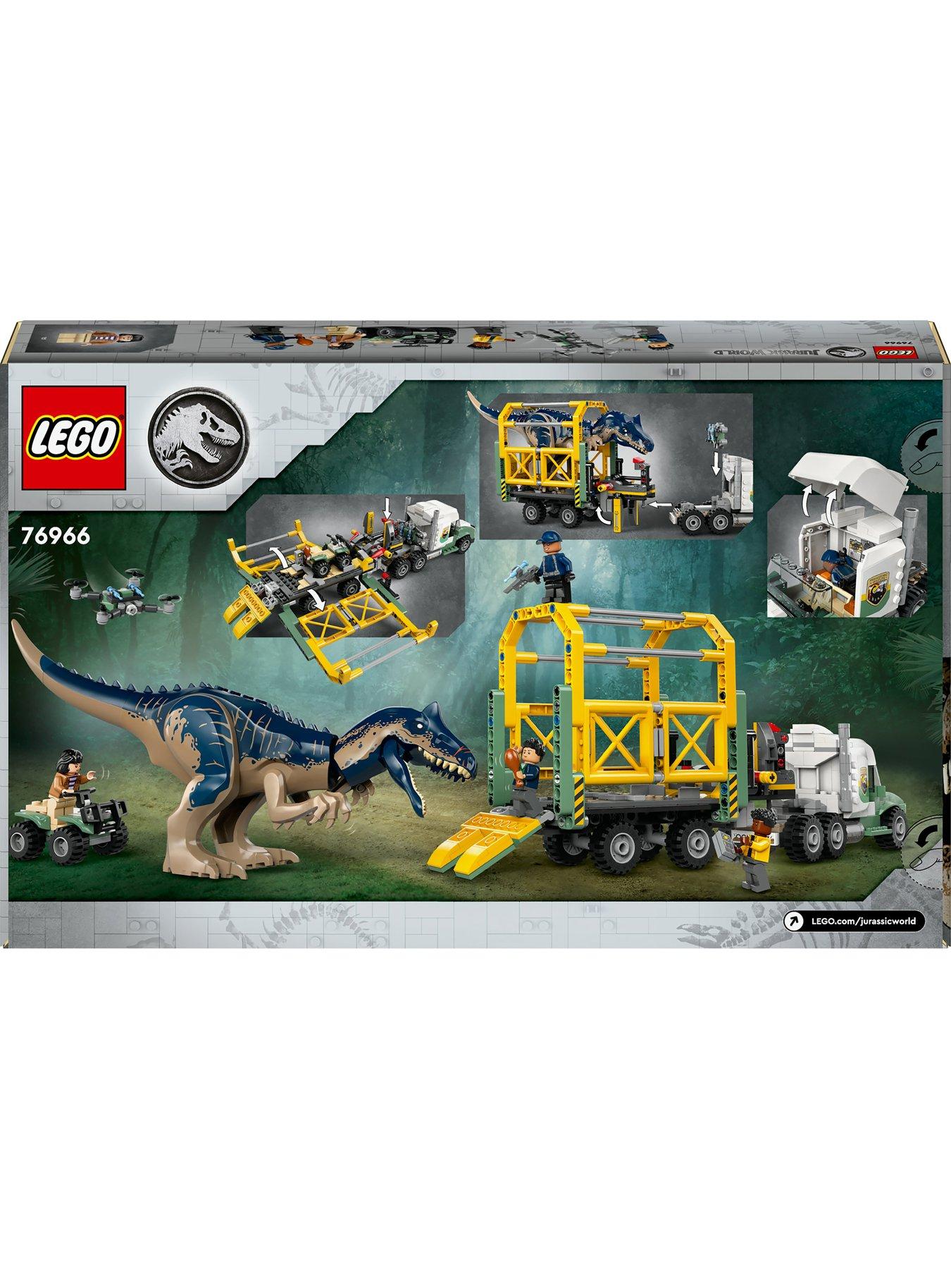 Image 7 of 7 of LEGO Jurassic World Dinosaur Missions: Allosaurus Transport Truck 76966