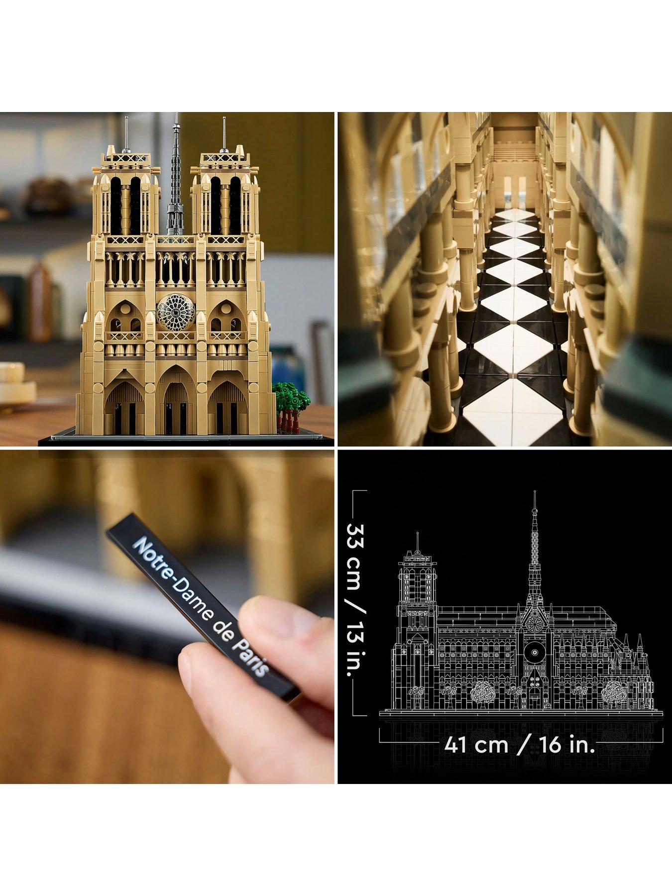 LEGO Architecture Notre-Dame de Paris Set 21061 Littlewoods