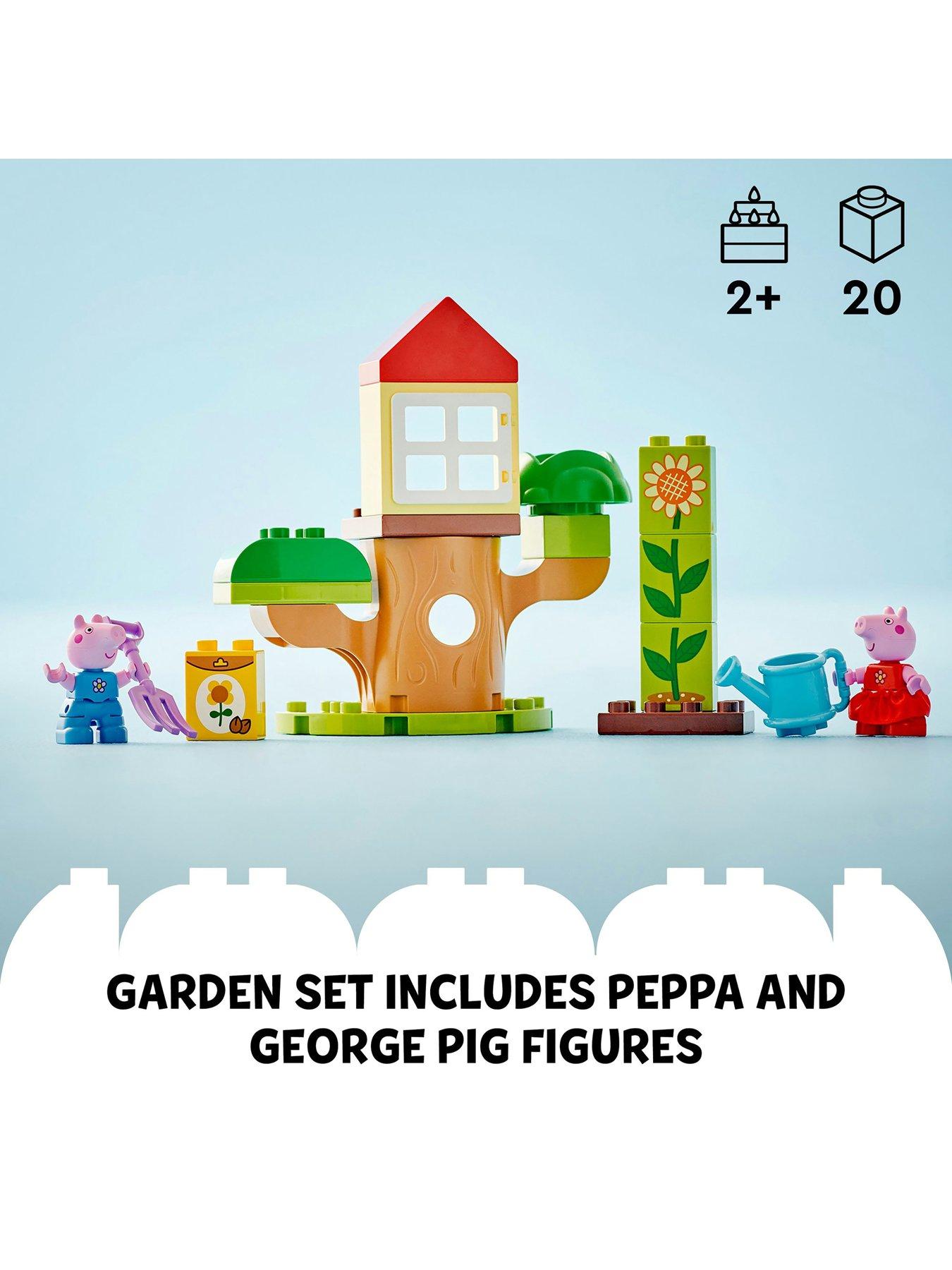 Image 3 of 8 of LEGO Duplo Peppa Pig Garden and Tree House Toy 10431