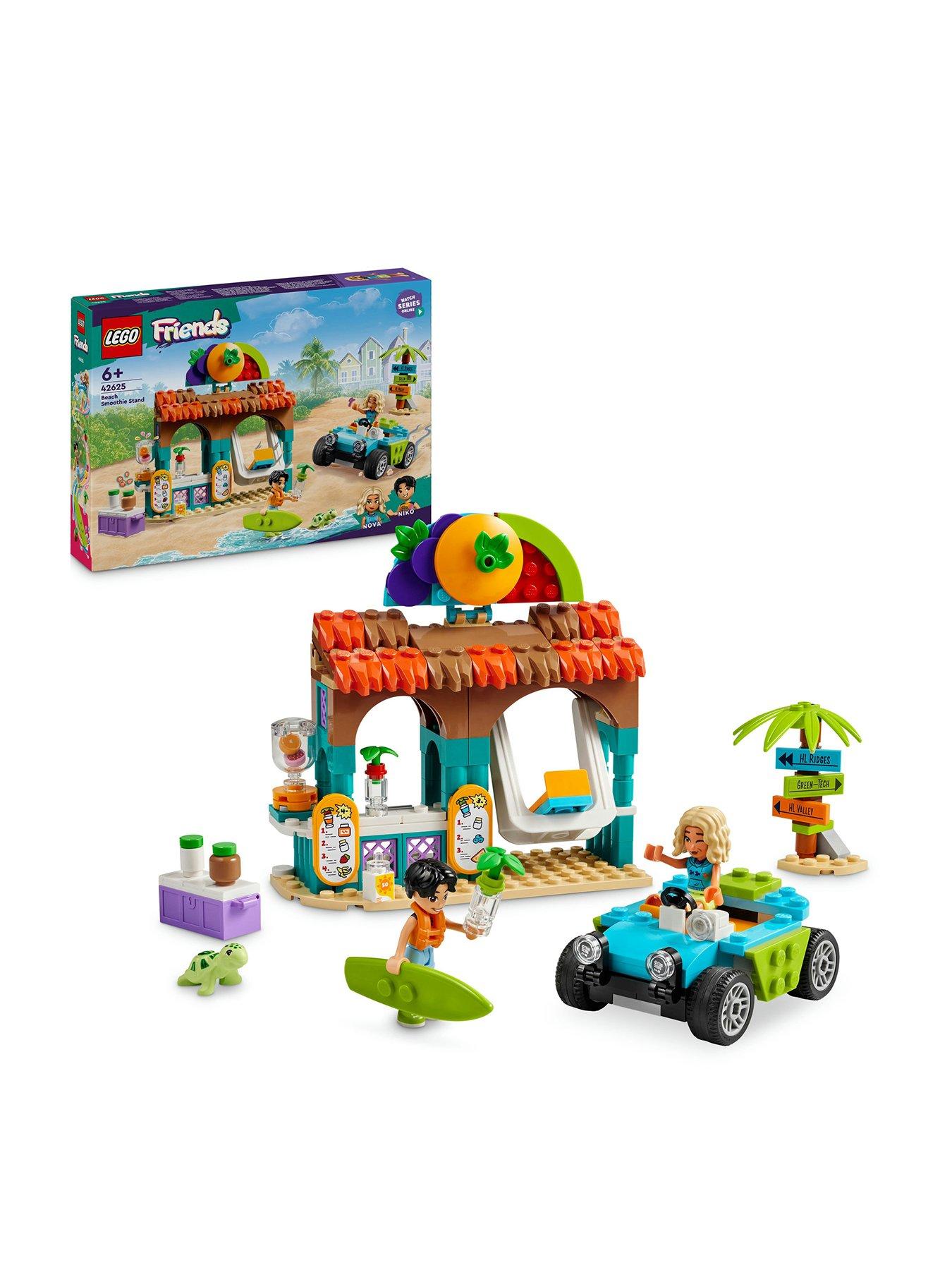 LEGO Friends Beach Smoothie Stand Food Toy Set 42625 Littlewoods