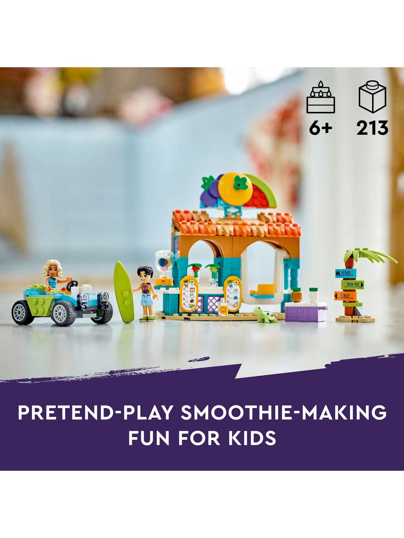 image of lego-friends-beach-smoothie-stand-food-toy-set-42625