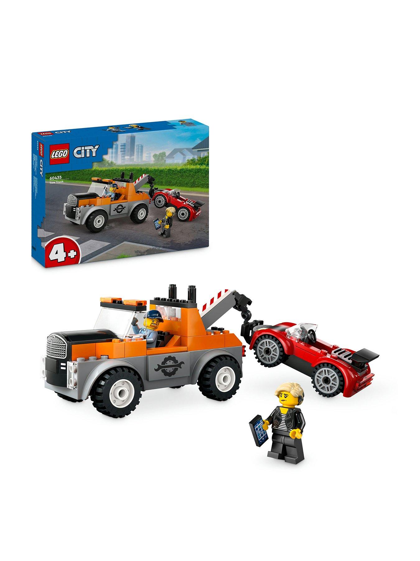 undefined Tow Truck and Sports Car Repair Toy 60435