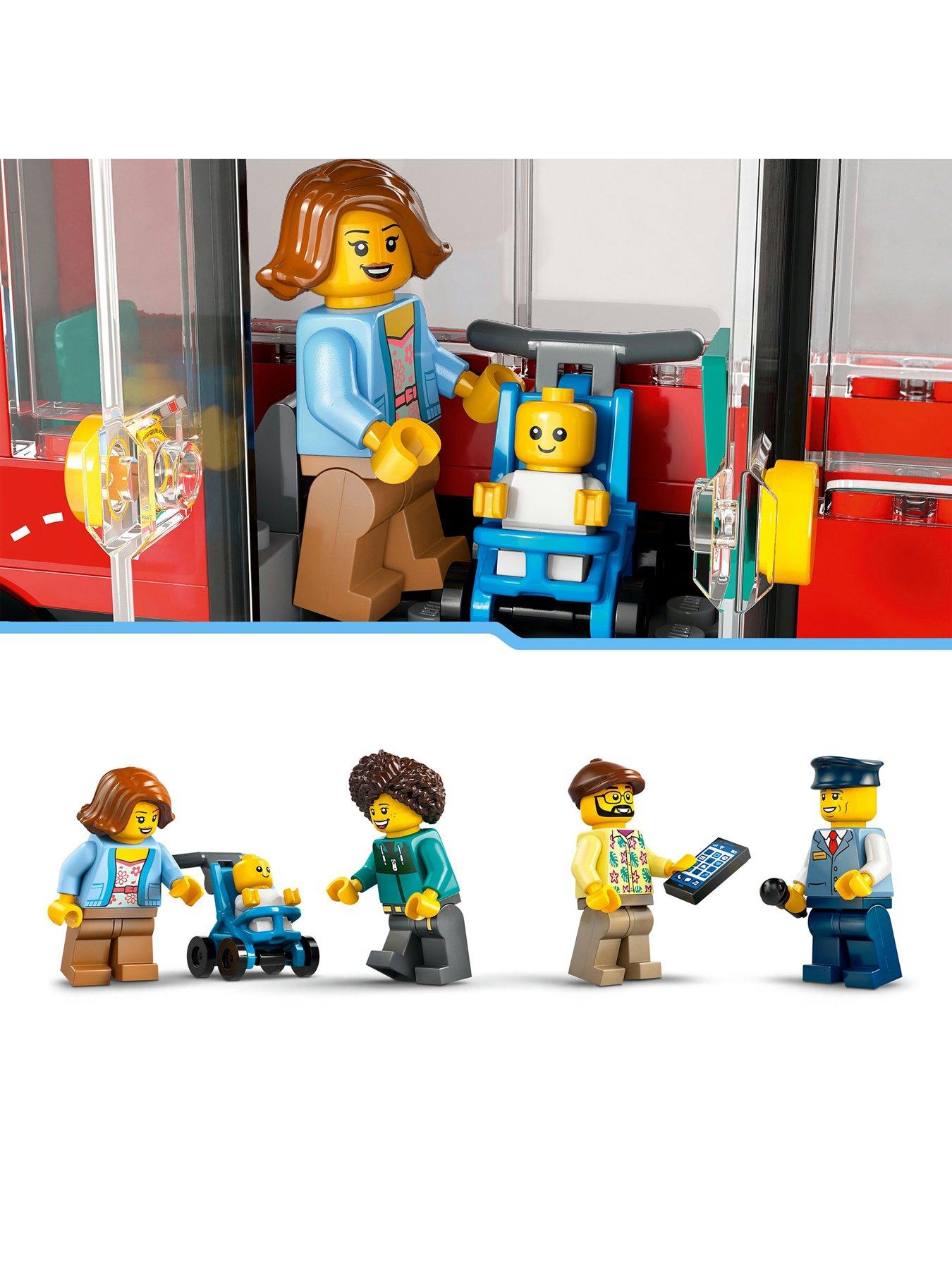 Image 4 of 7 of LEGO City Red Double-Decker Sightseeing Bus 60407