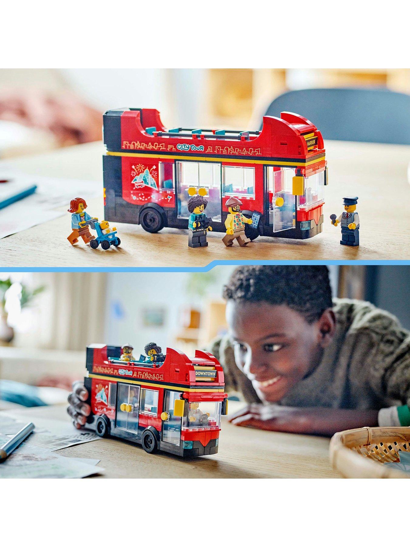 Image 5 of 7 of LEGO City Red Double-Decker Sightseeing Bus 60407