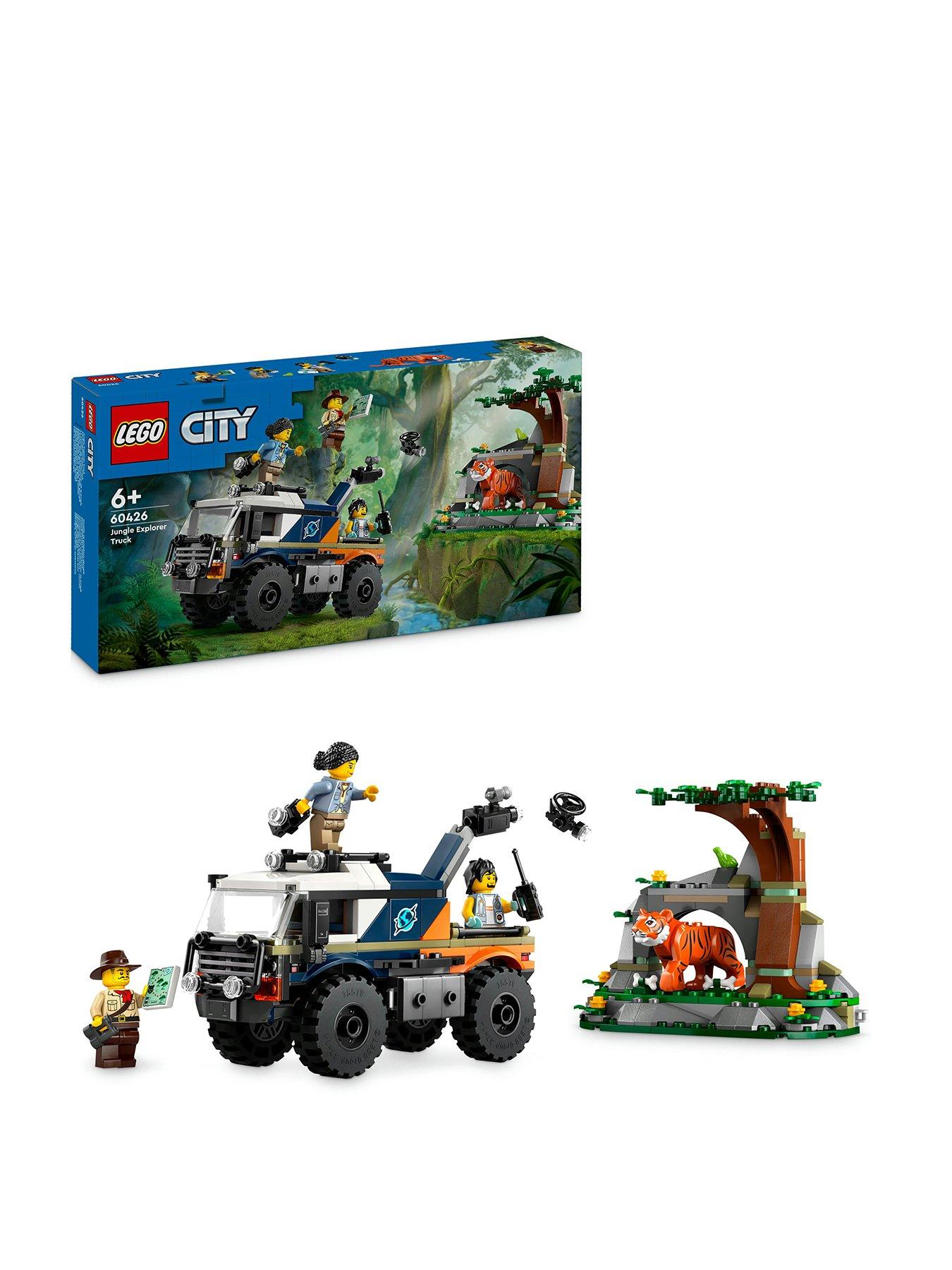 LEGO City Jungle Explorer Off-Road Truck Toy 60426 Littlewoods