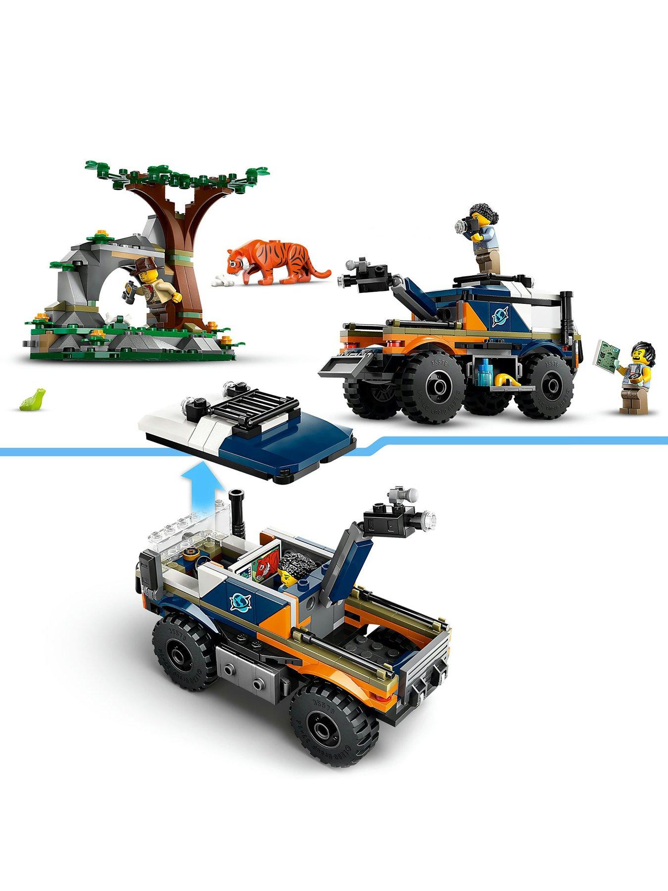 LEGO City Jungle Explorer Off-Road Truck Toy 60426 Littlewoods