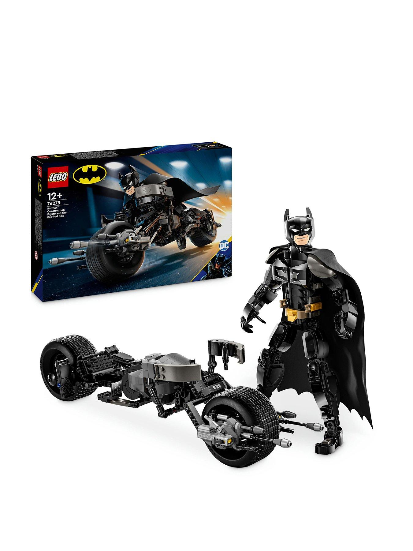 undefined Batman Construction Figure and the Bat-Pod Bike