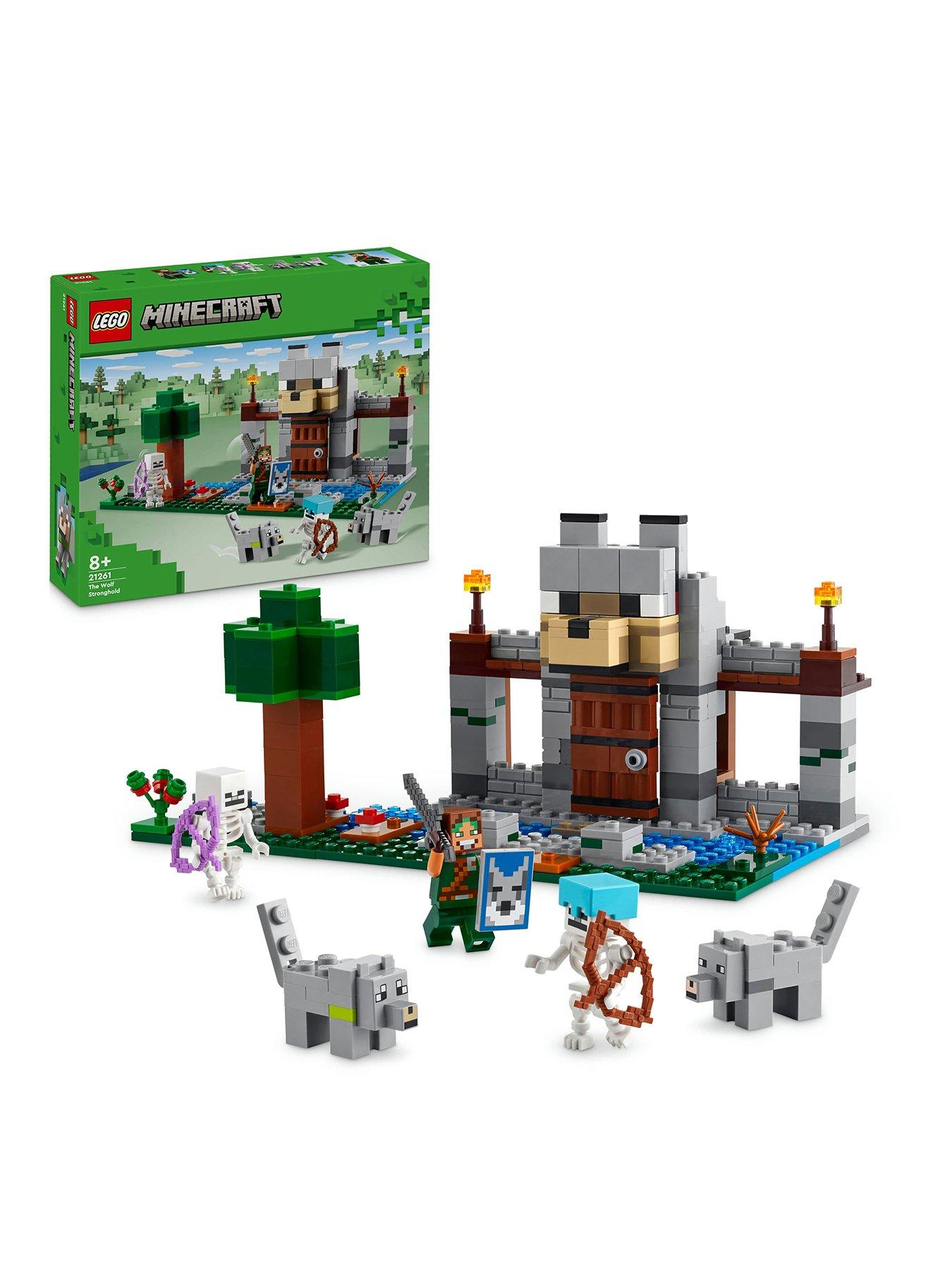 Lego Minecraft The Wolf Stronghold Toy Set 21261 