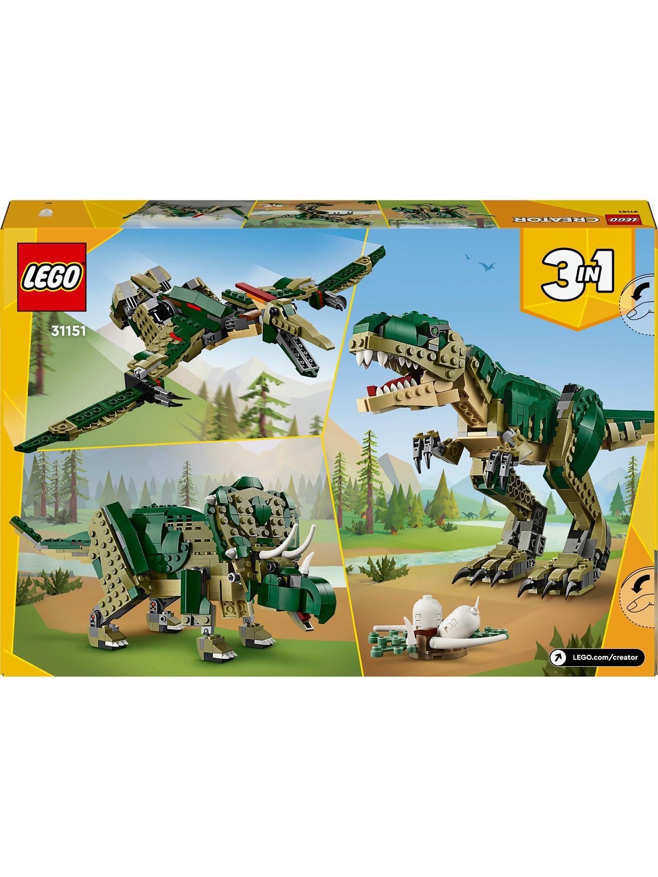 Image 7 of 8 of LEGO Creator 3in1 T. rex, Toy Dinosaur Set 31151