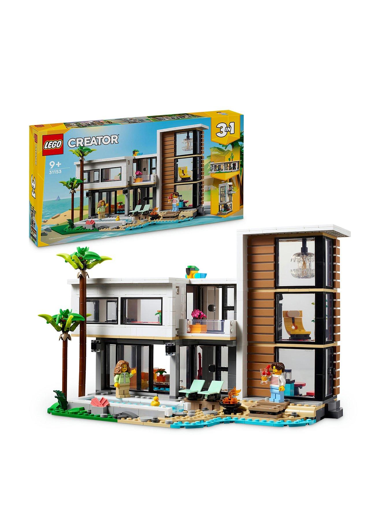 LEGO Creator 3in1 Modern House Toy for Kids 31153