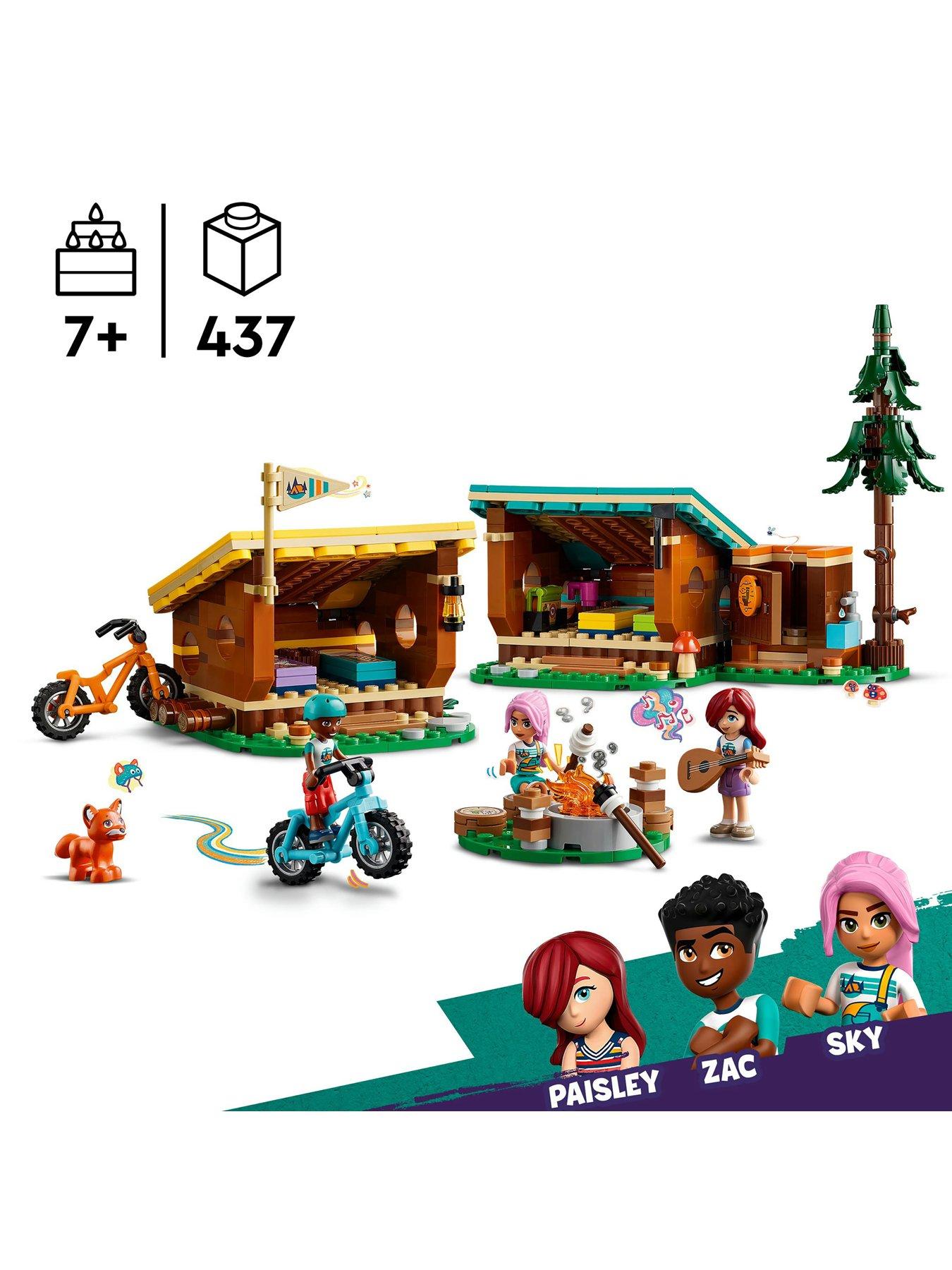  image of lego-friends-adventure-camp-cosy-cabins-set-42624