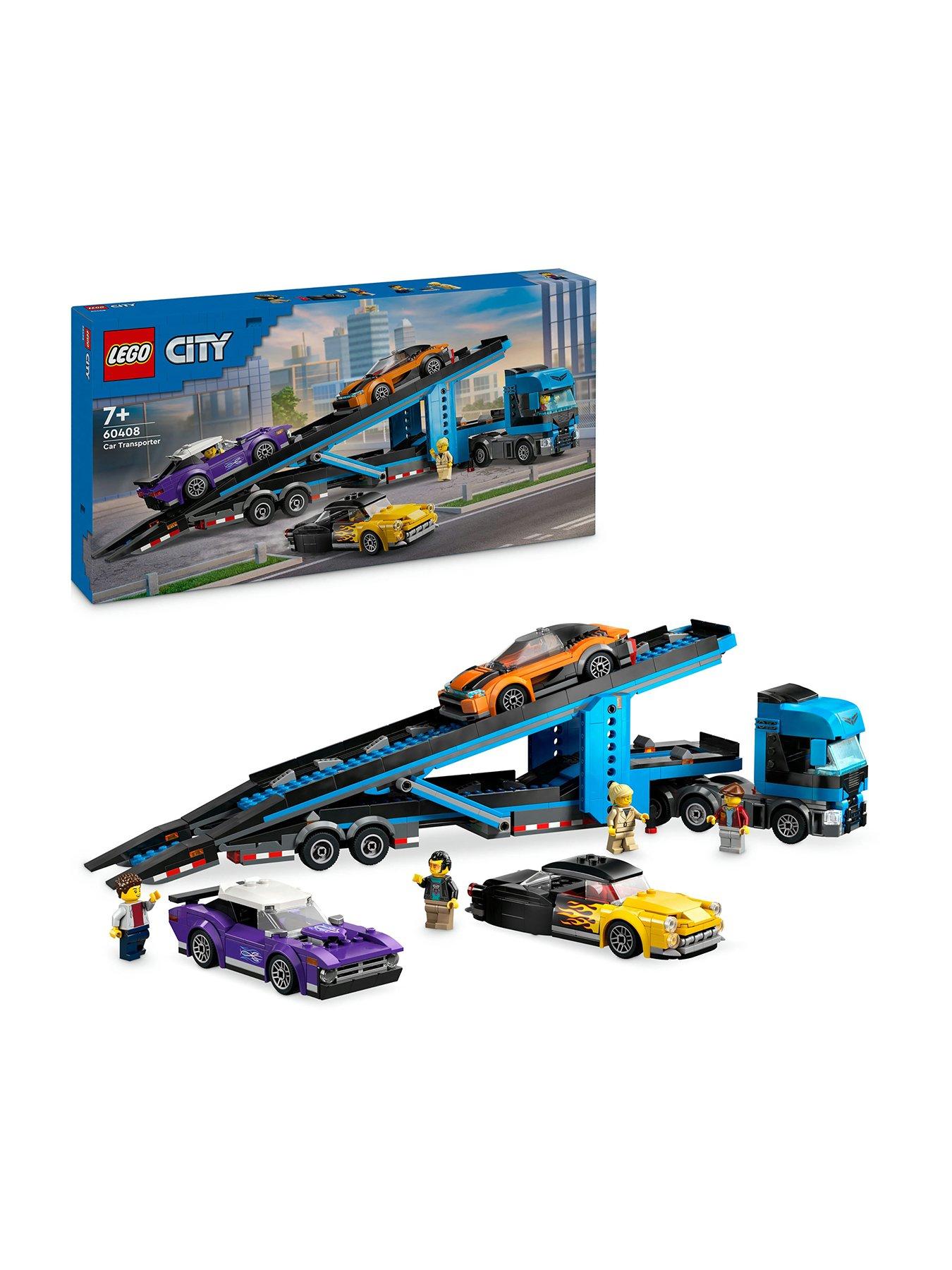 undefined Car Transporter Truck with Sports Cars 60408