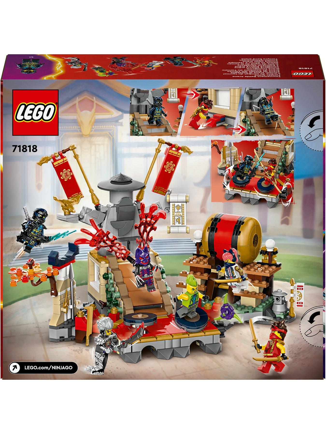 LEGO Ninjago Tournament Battle Arena Toy Set 71818 Littlewoods