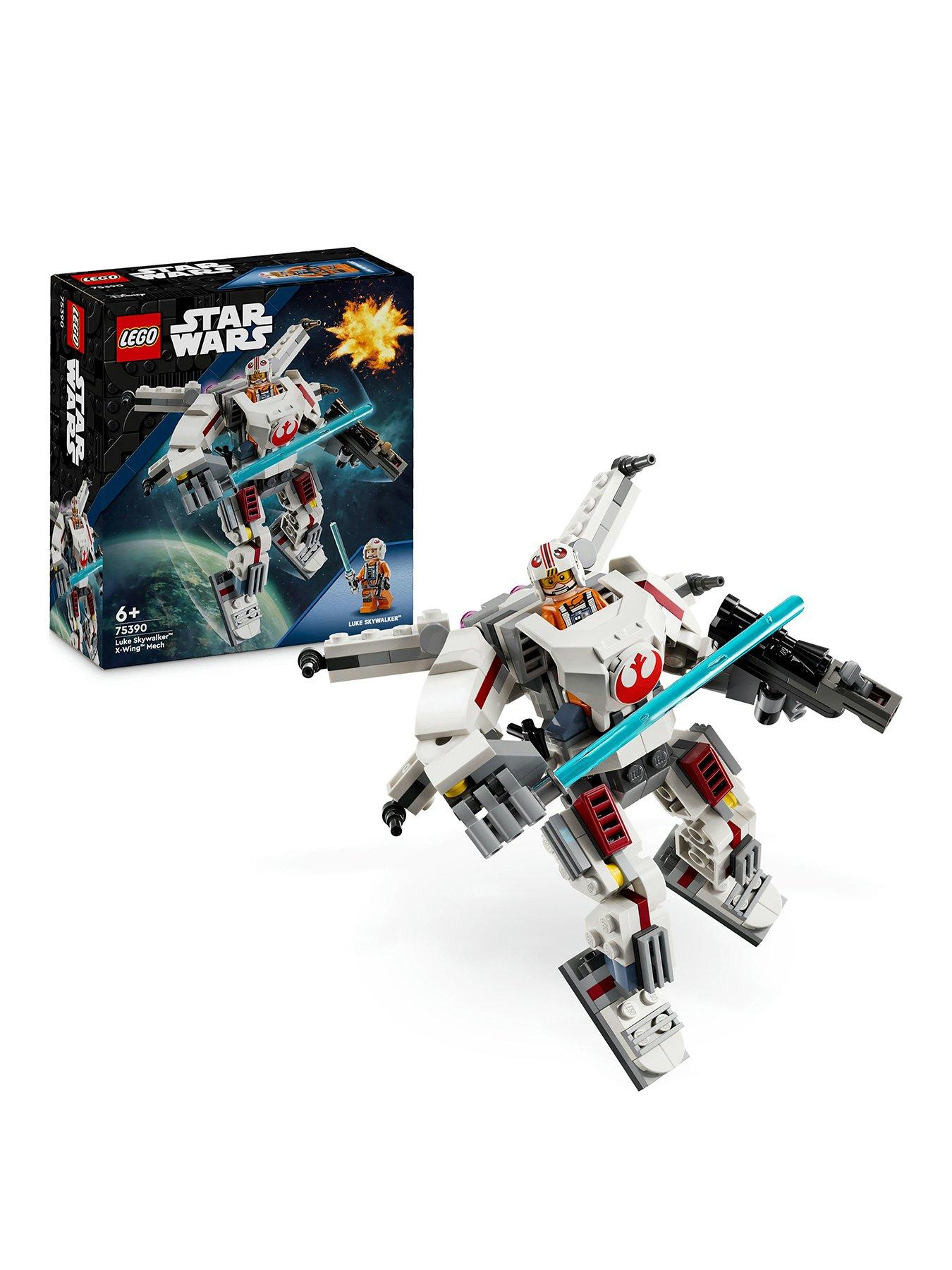 LEGO Star Wars Luke Skywalker X-Wing Mech Set 75390 Littlewoods