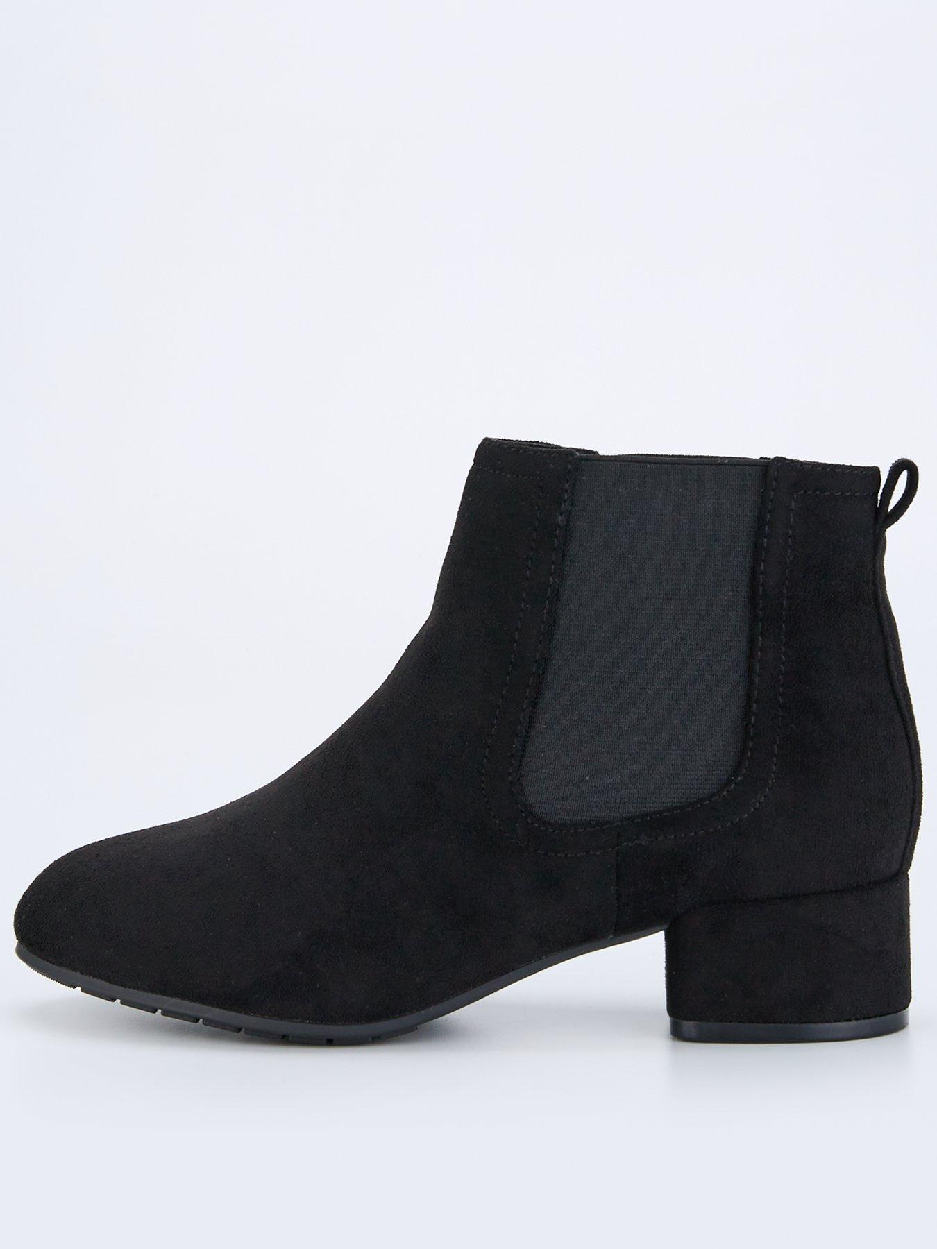 Black little boots best sale