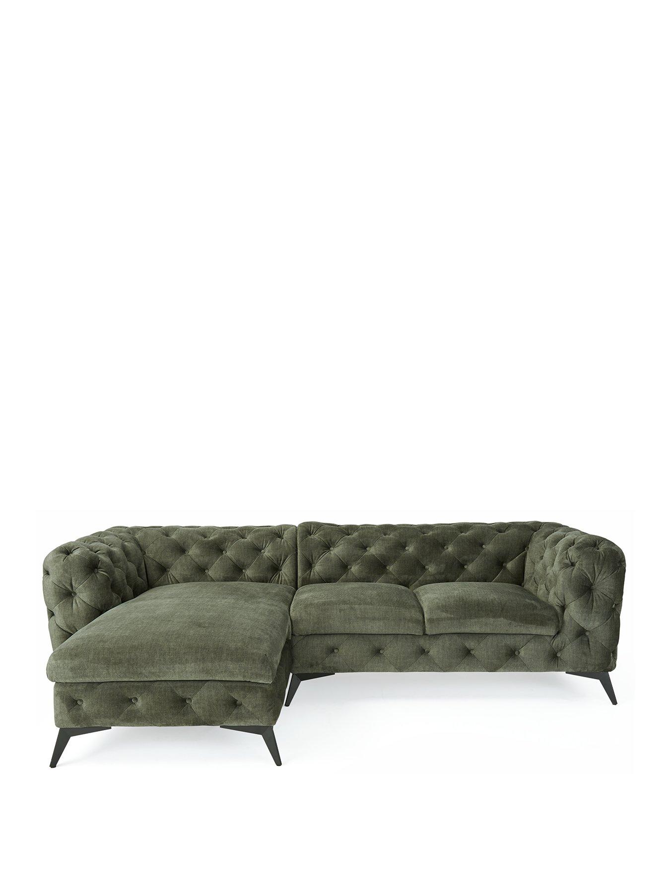 Image 2 of 7 of The Very Collection Chelsey Left Hand Fabric Corner Chaise Sofa&nbsp;- FSC&reg; Certified
