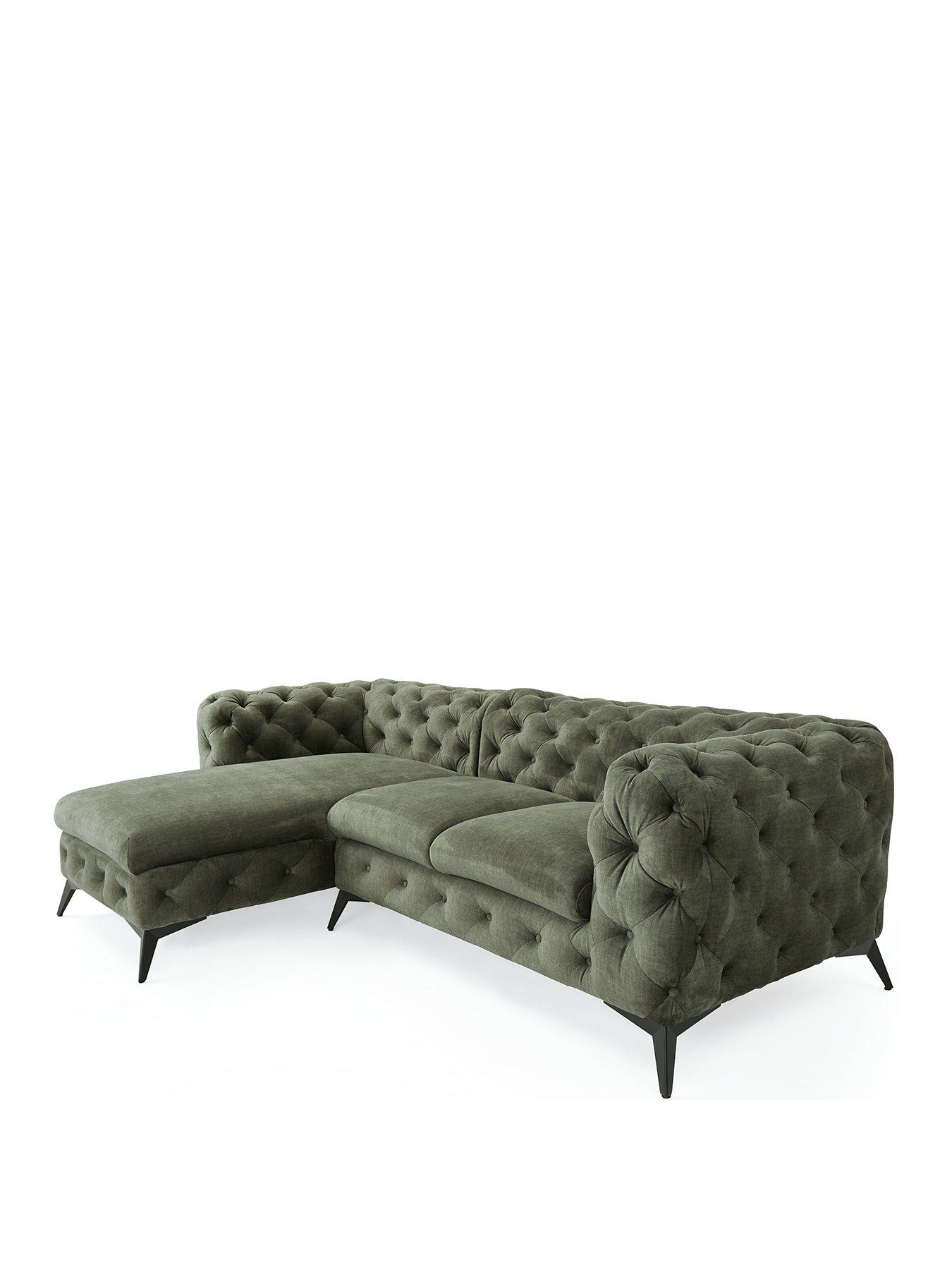 Image 3 of 7 of The Very Collection Chelsey Left Hand Fabric Corner Chaise Sofa&nbsp;- FSC&reg; Certified