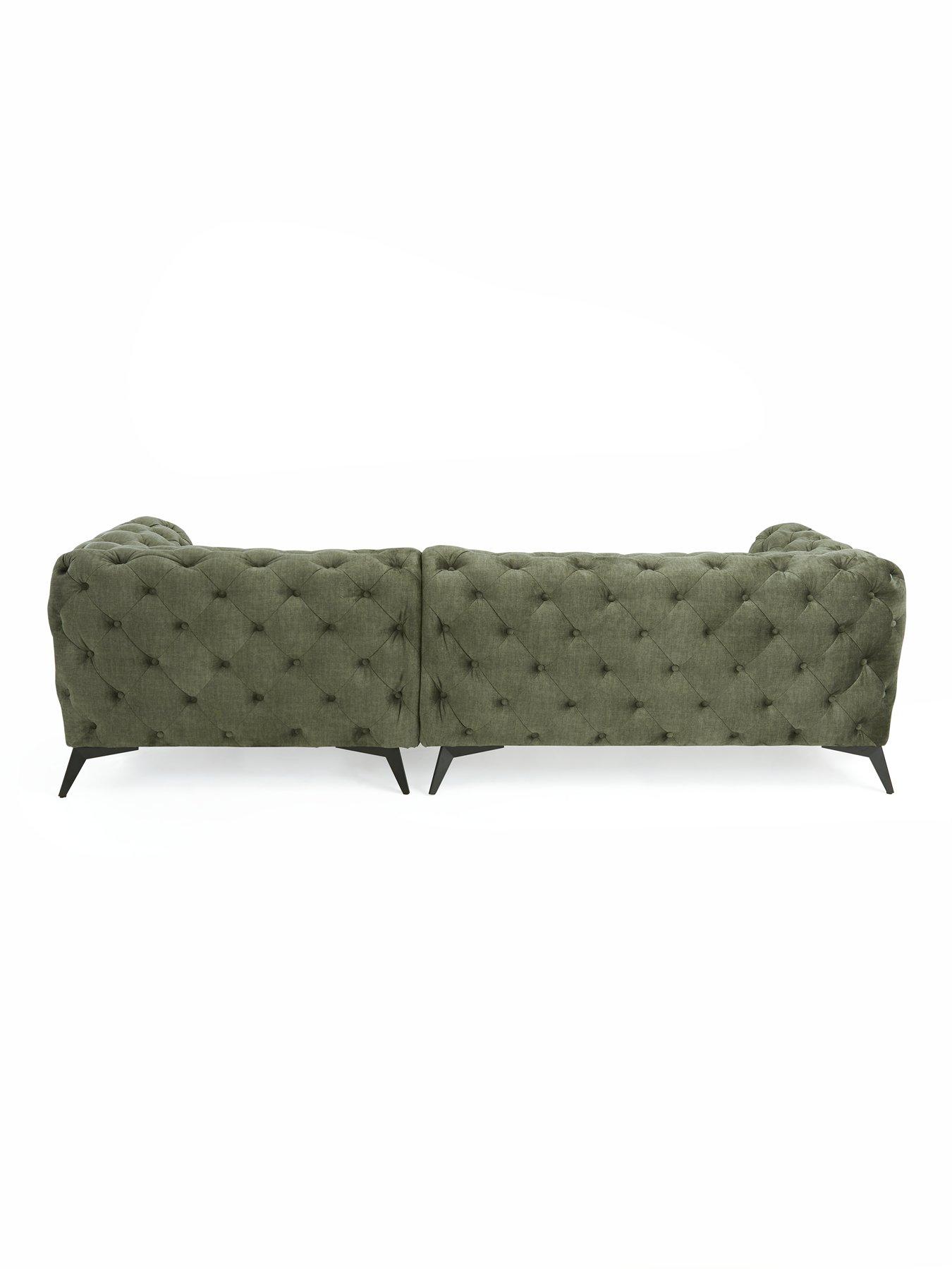 Image 7 of 7 of The Very Collection Chelsey Left Hand Fabric Corner Chaise Sofa&nbsp;- FSC&reg; Certified