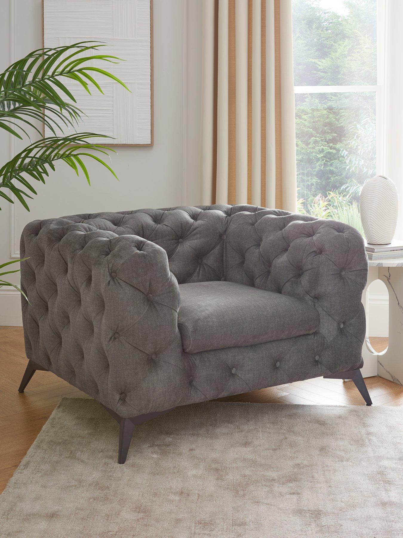 Very Home Chelsey Fabric Armchair - FSC® Certified