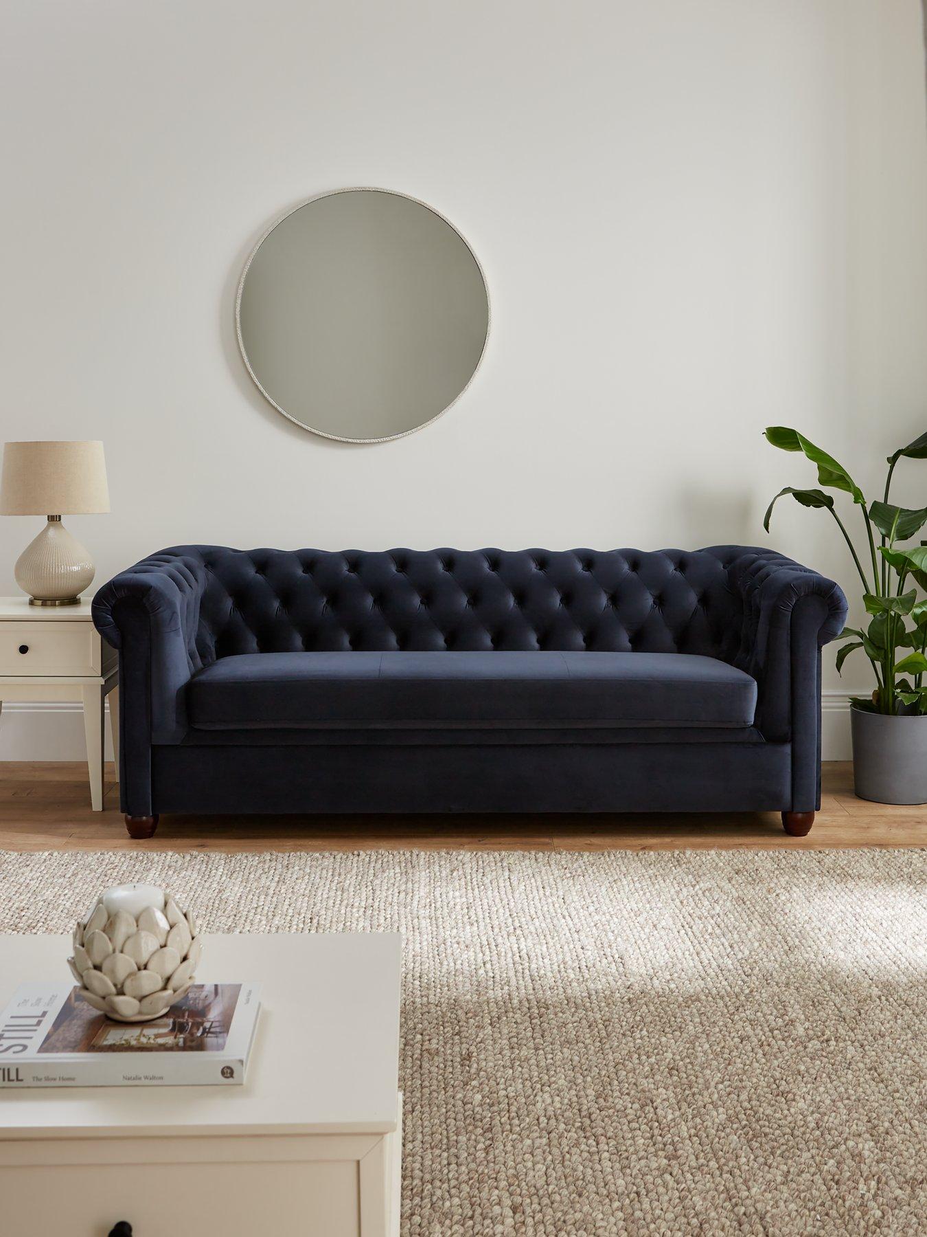 The Very Collection Chester Fabric 3 Seater Sofa - FSC Certified