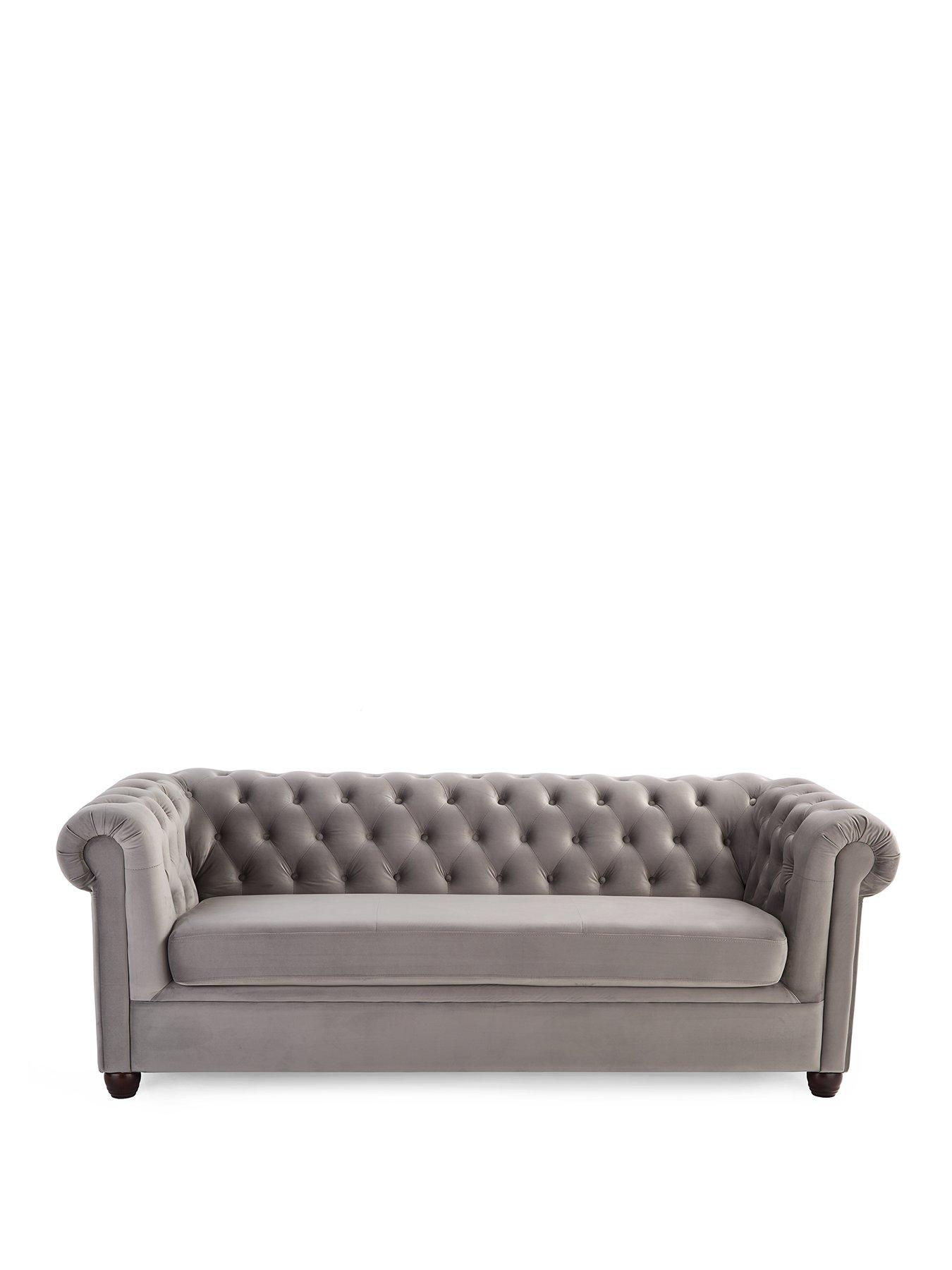 Image 2 of 7 of The Very Collection Chester Fabric 3 Seater Sofa&nbsp;- FSC Certified