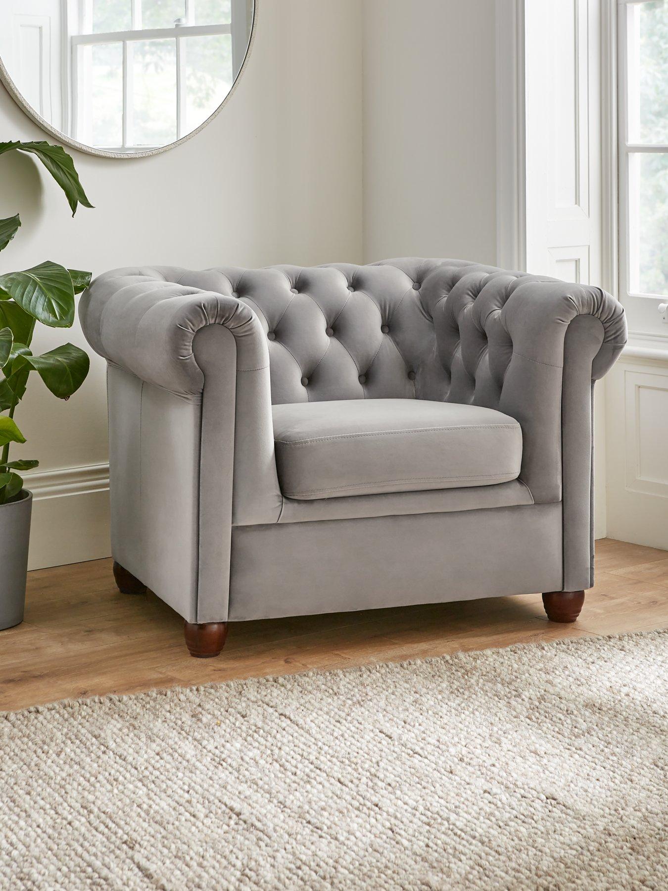 Image 1 of 7 of The Very Collection Chester Fabric Armchair&nbsp;- FSC Certified