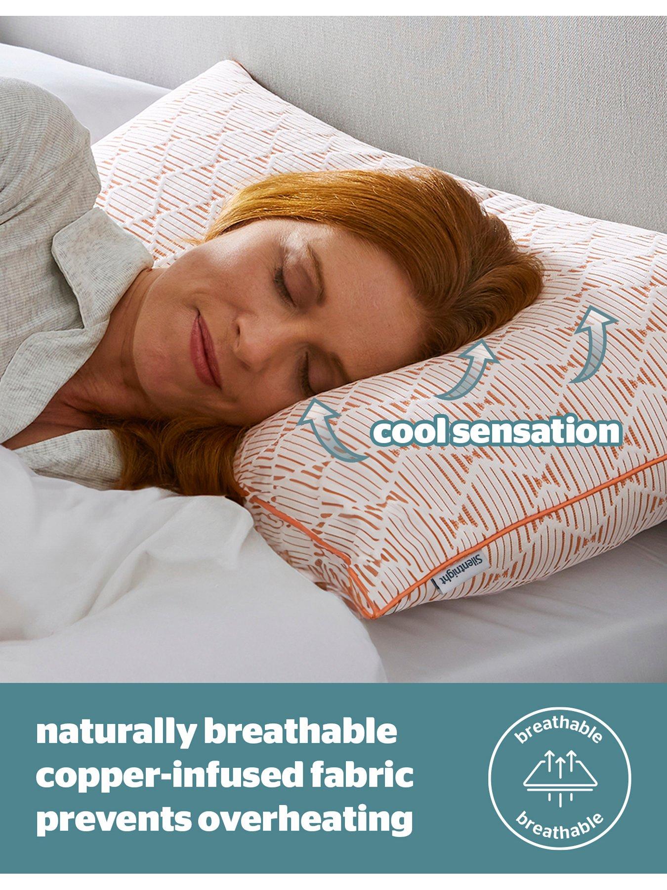 Image 5 of 8 of Silentnight Restore Cooling Summer Copper Pillow