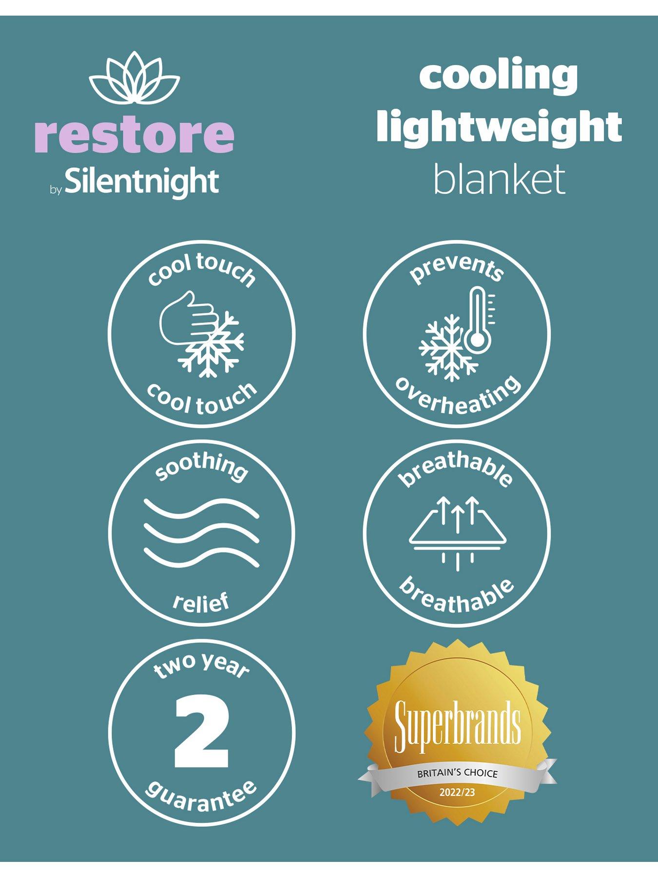 Image 7 of 8 of Silentnight Restore Cooling Summer Throw