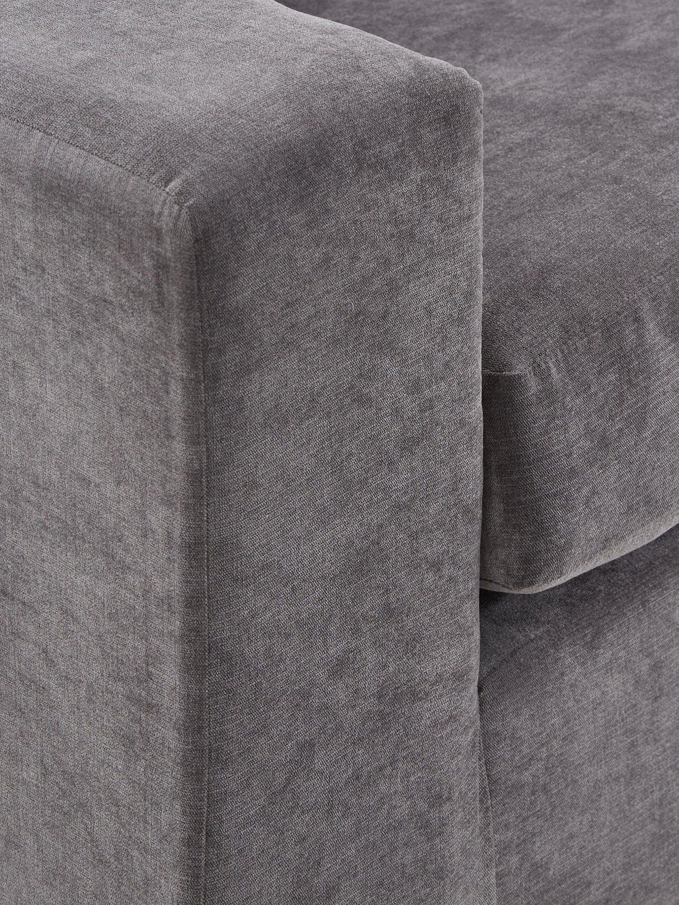  image of very-home-valencia-3-2-seater-fabric-sofa-set-buy-amp-save-grey