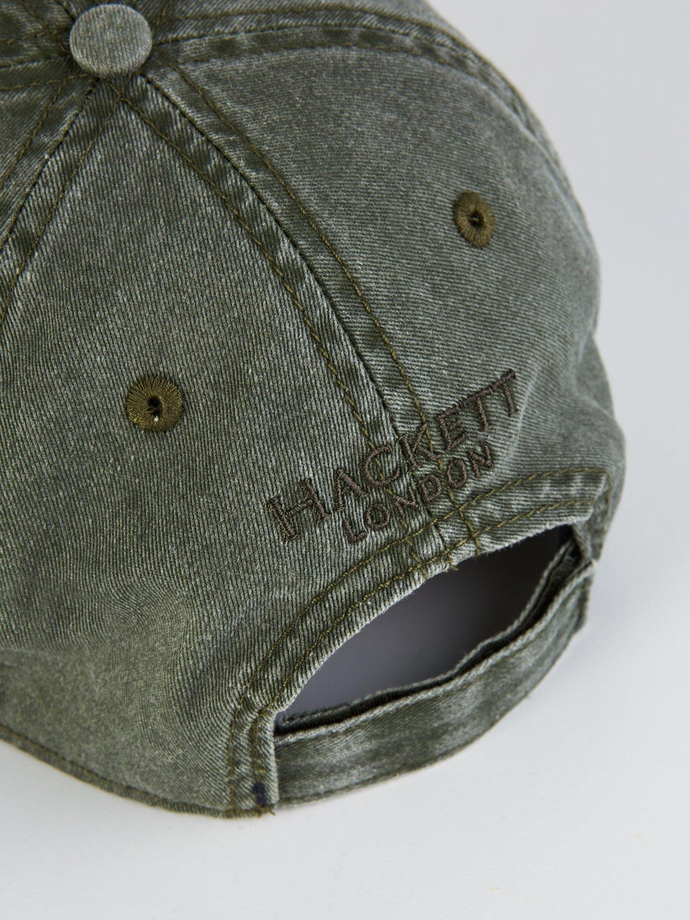 Image 2 of 3 of Hackett H Heritage Baseball Cap - Dark Green
