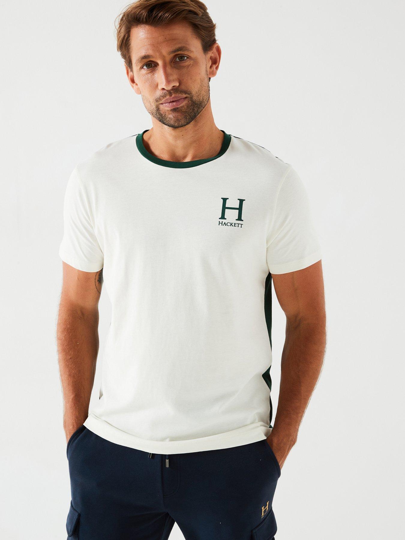 undefined Heritage H Left Chest T-Shirt - White