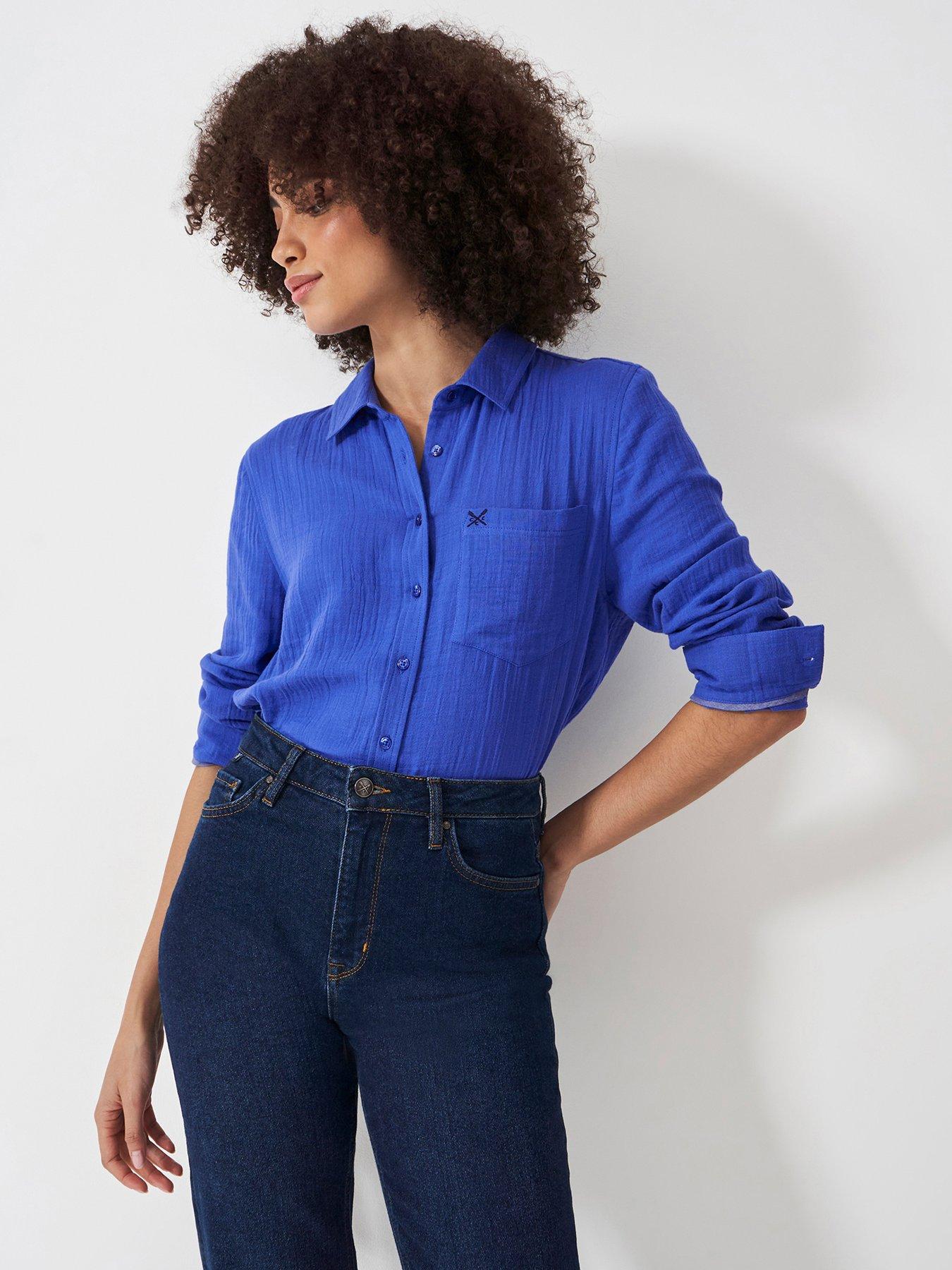 undefined Relaxed Harlie Shirt - Blue
