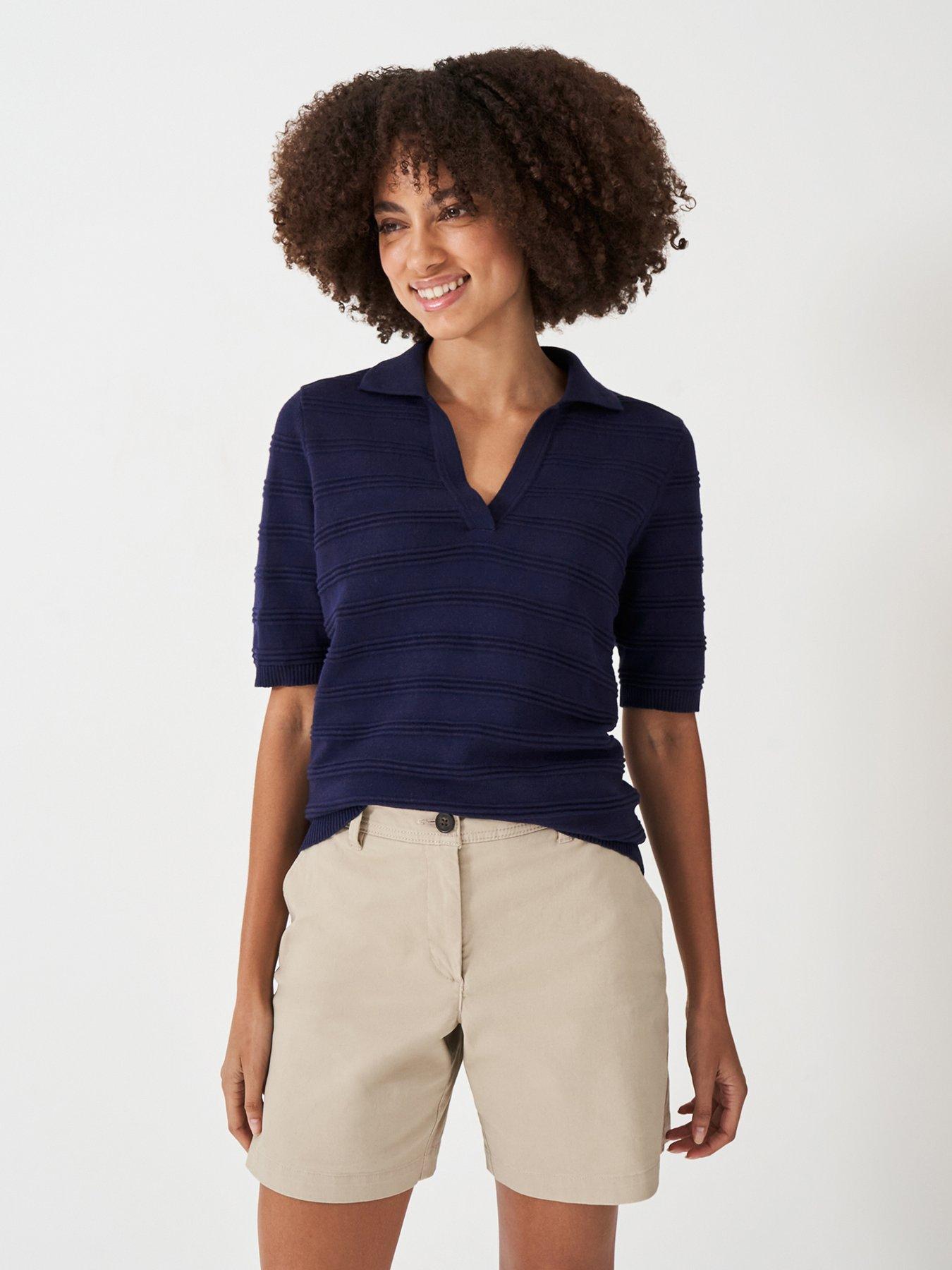 crew-clothing-short-sleeve-ottoman-rib-jumper-navy