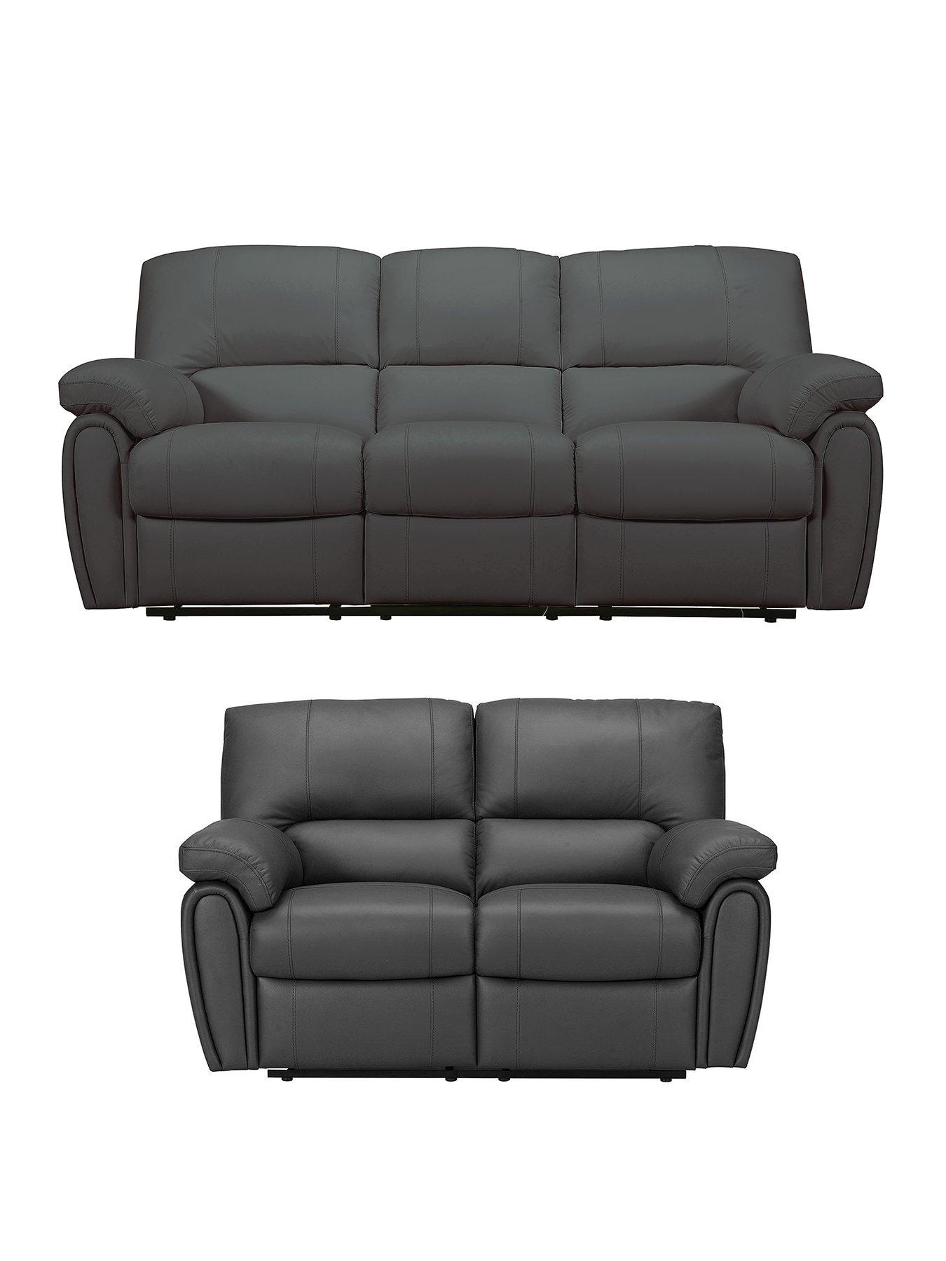the-very-collection-leighton-real-leatherfaux-leathernbsp3-seater-2-seater-power-recliner-sofa-set