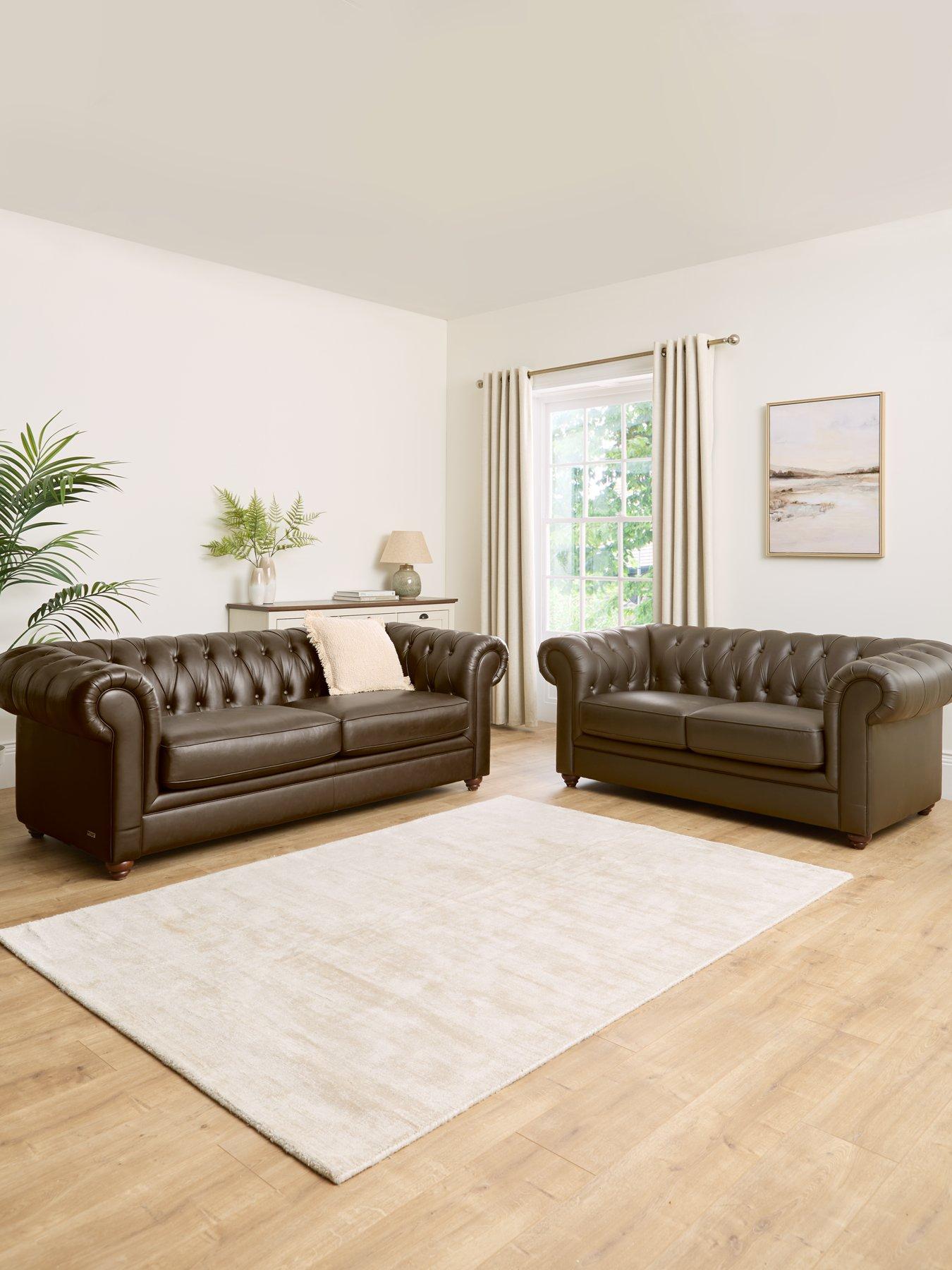 very-home-new-bakerfield-3-2-seater-leatherfaux-leather-sofa-set-buy-amp-save