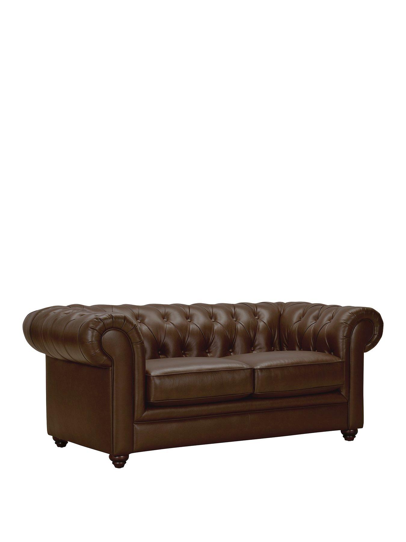 Image 3 of 7 of The Very Collection New Bakerfield 3 + 2 Seater Leather/Faux Leather Sofa Set (Buy &amp; SAVE!) - FSC&reg; Certified