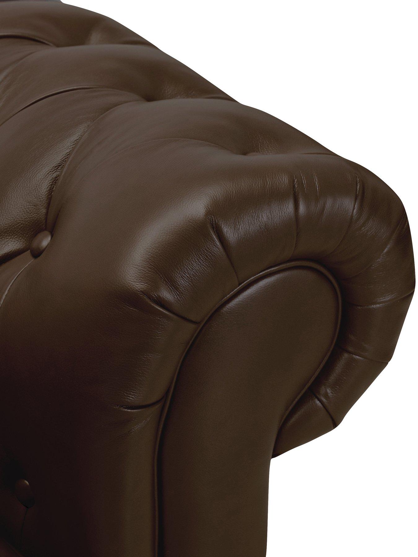 Image 4 of 7 of The Very Collection New Bakerfield 3 + 2 Seater Leather/Faux Leather Sofa Set (Buy &amp; SAVE!) - FSC&reg; Certified