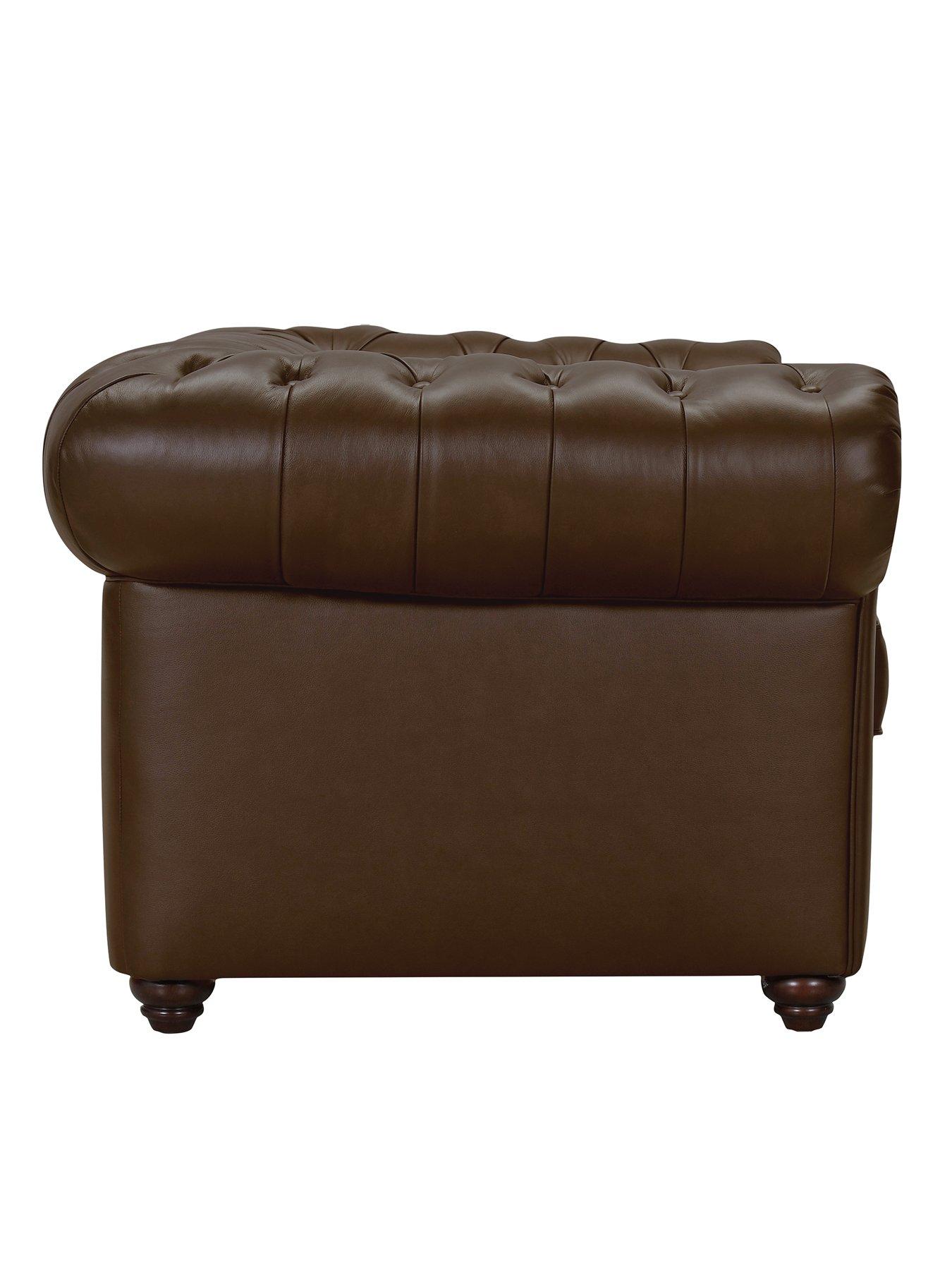Image 6 of 7 of The Very Collection New Bakerfield 3 + 2 Seater Leather/Faux Leather Sofa Set (Buy &amp; SAVE!) - FSC&reg; Certified