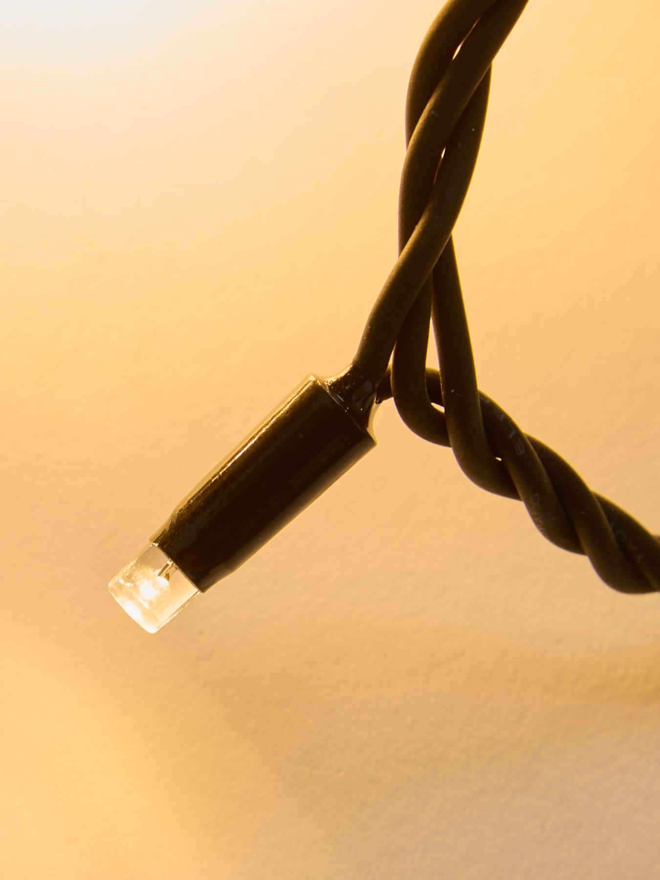 Image 4 of 5 of Festive 100 LED Connectable Outdoor Christmas&nbsp;Lights - Warm White