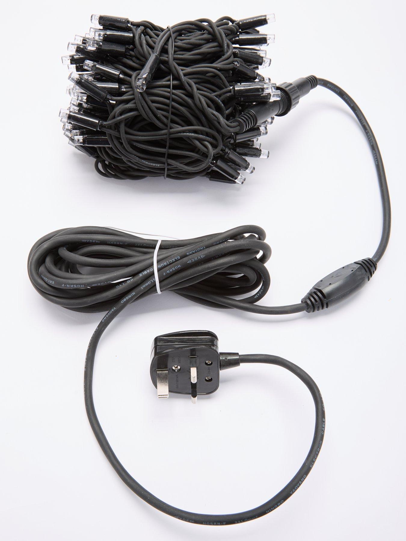  image of festive-100-led-connectable-outdoor-christmasnbsplights-warm-white
