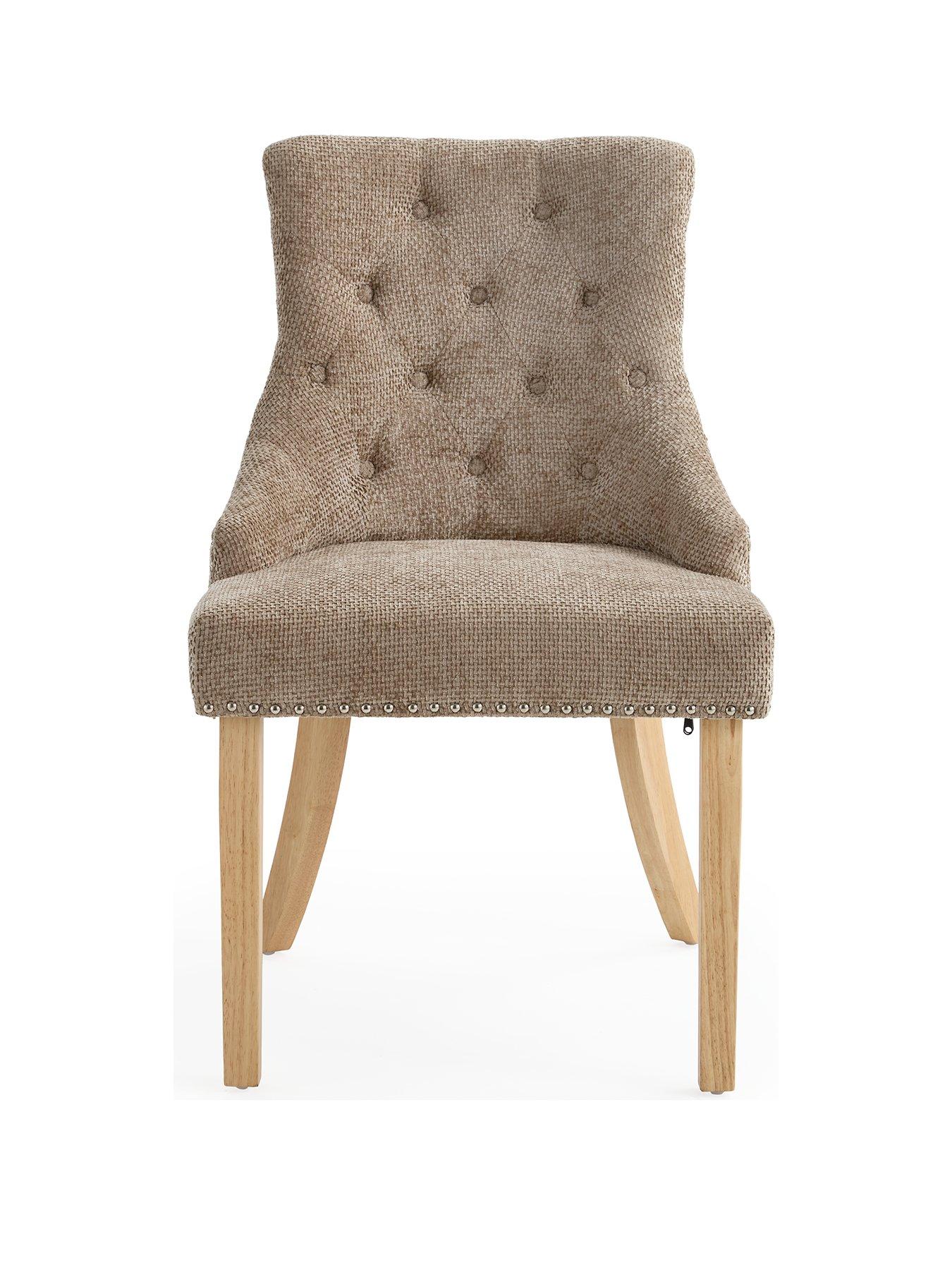 Image 3 of 7 of The Very Collection Pair of&nbsp;Warwick Chunky Weave Dining Chairs&nbsp;- FSC Certified